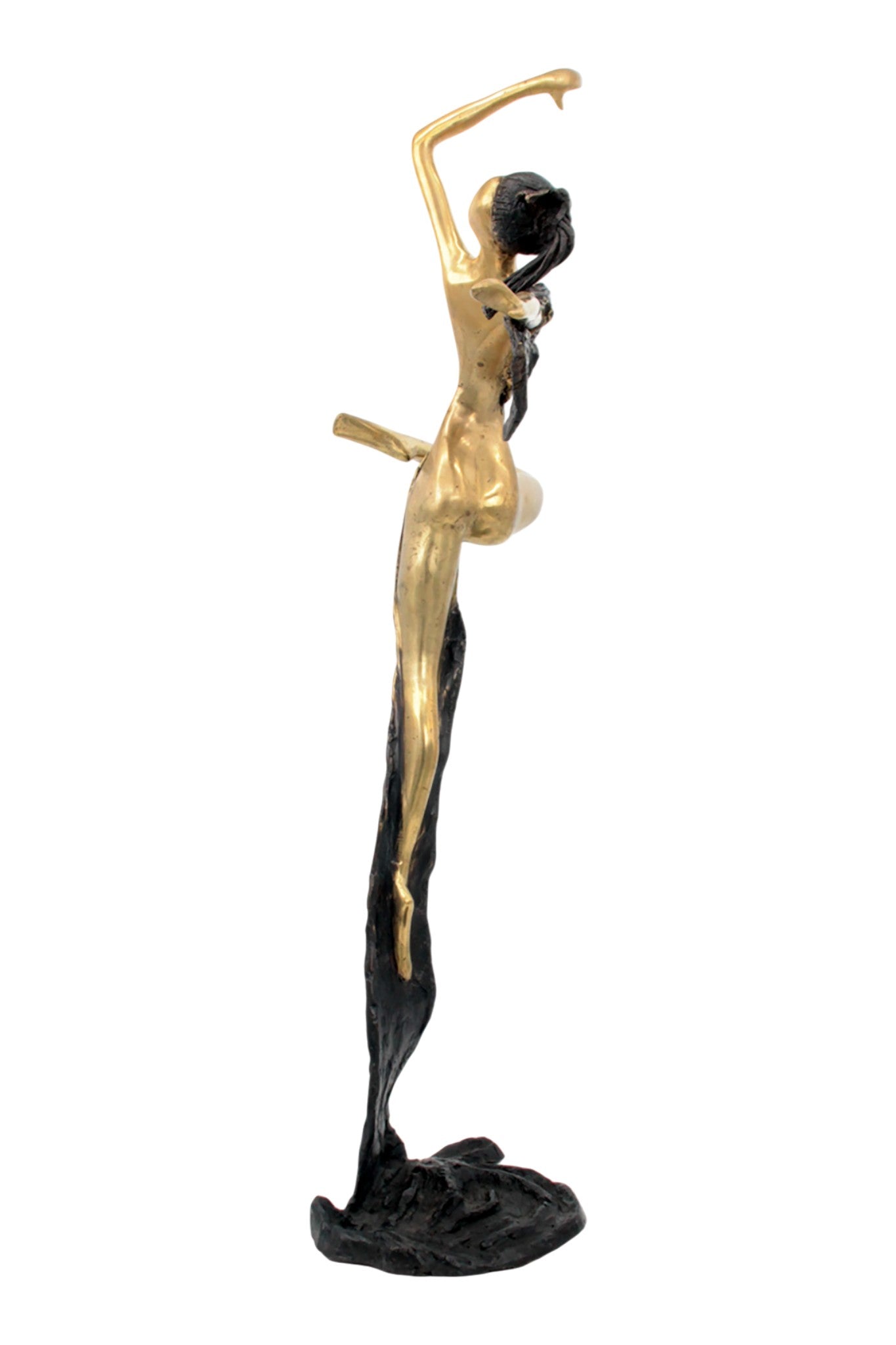 Bronze Issouf danseuse 70 cm noir n°1 