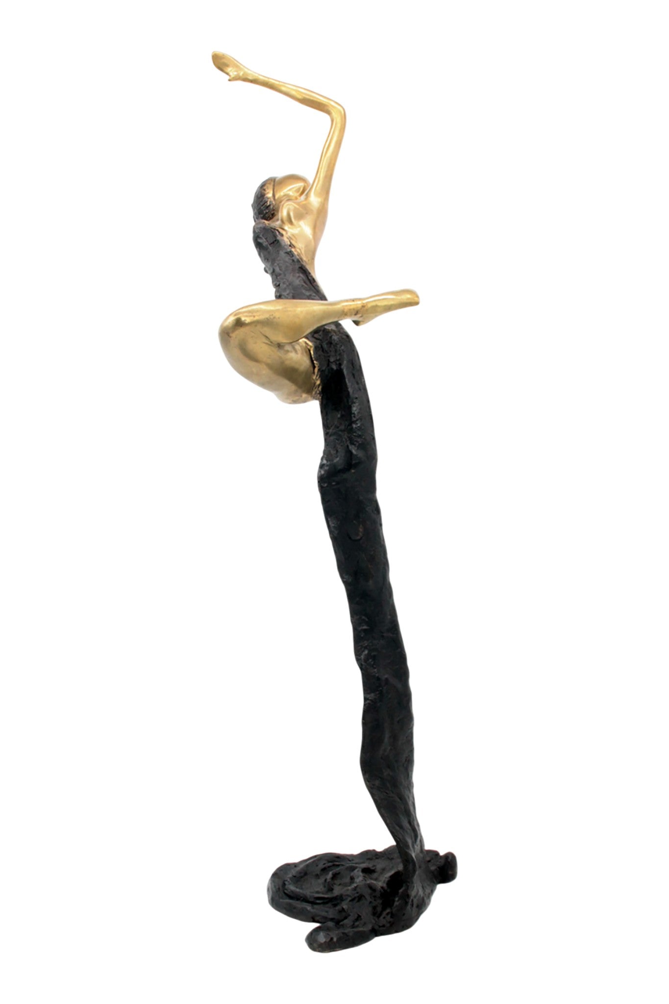 Bronze Issouf danseuse 70 cm noir n°1 