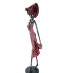 Bronze Issouf 70 cm rouge n°1 Bronzes d'Afrique