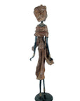Bronze Issouf 70 cm marron n°3 Bronzes d'Afrique