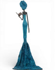 Bronze sans socle 55 cm bleu n°1 