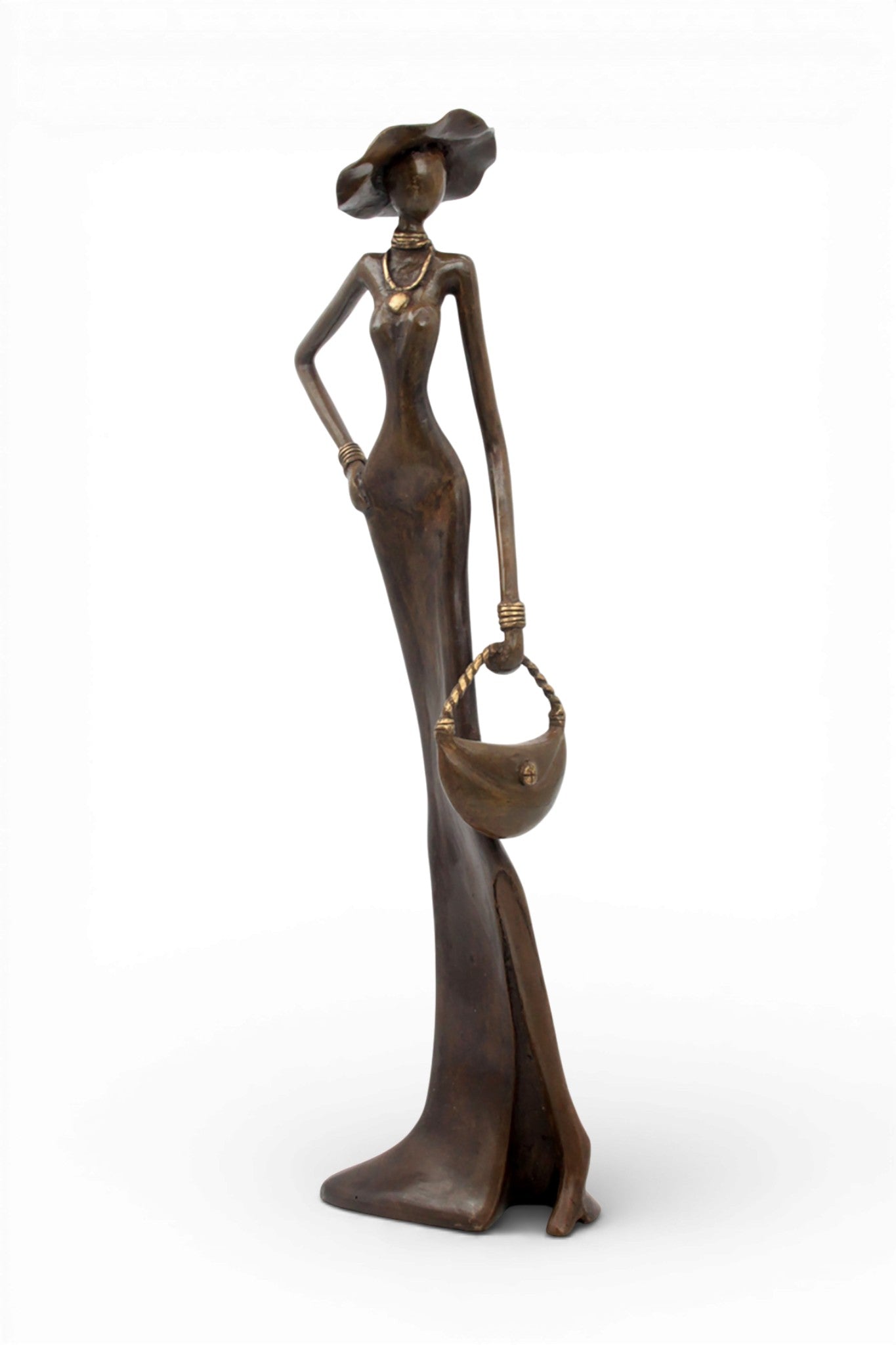 Bronze Issouf 55 cm marron n°3 