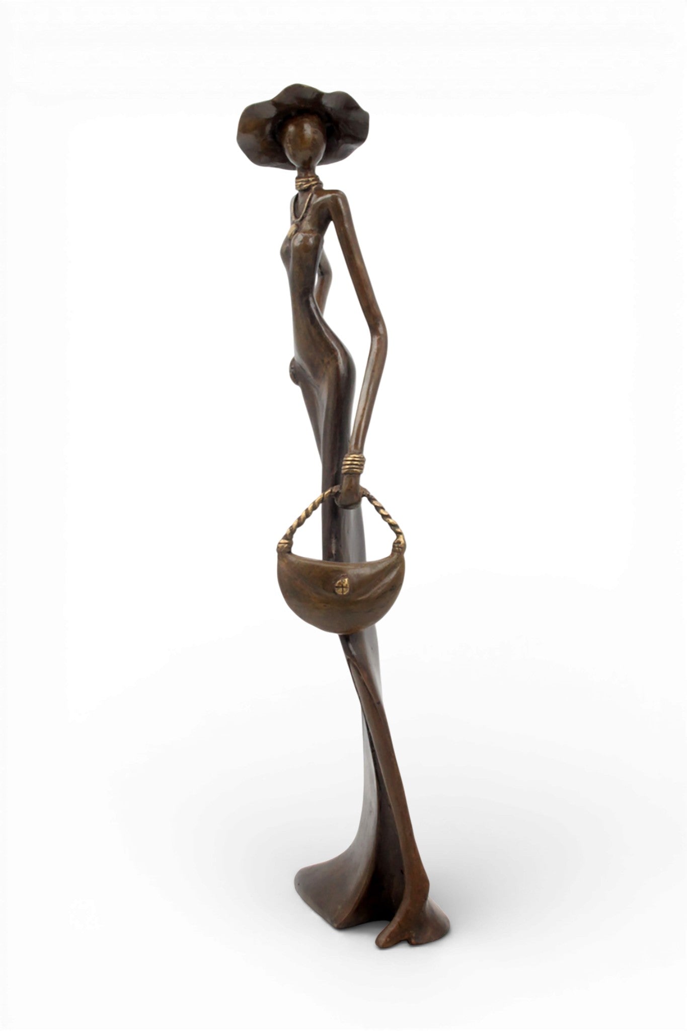 Bronze Issouf 55 cm marron n°3 