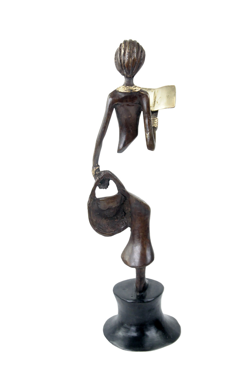 Bronze Catalano 30 cm marron n°5 Bronzes d'Afrique