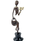 Bronze Catalano 30 cm marron n°5 Bronzes d'Afrique