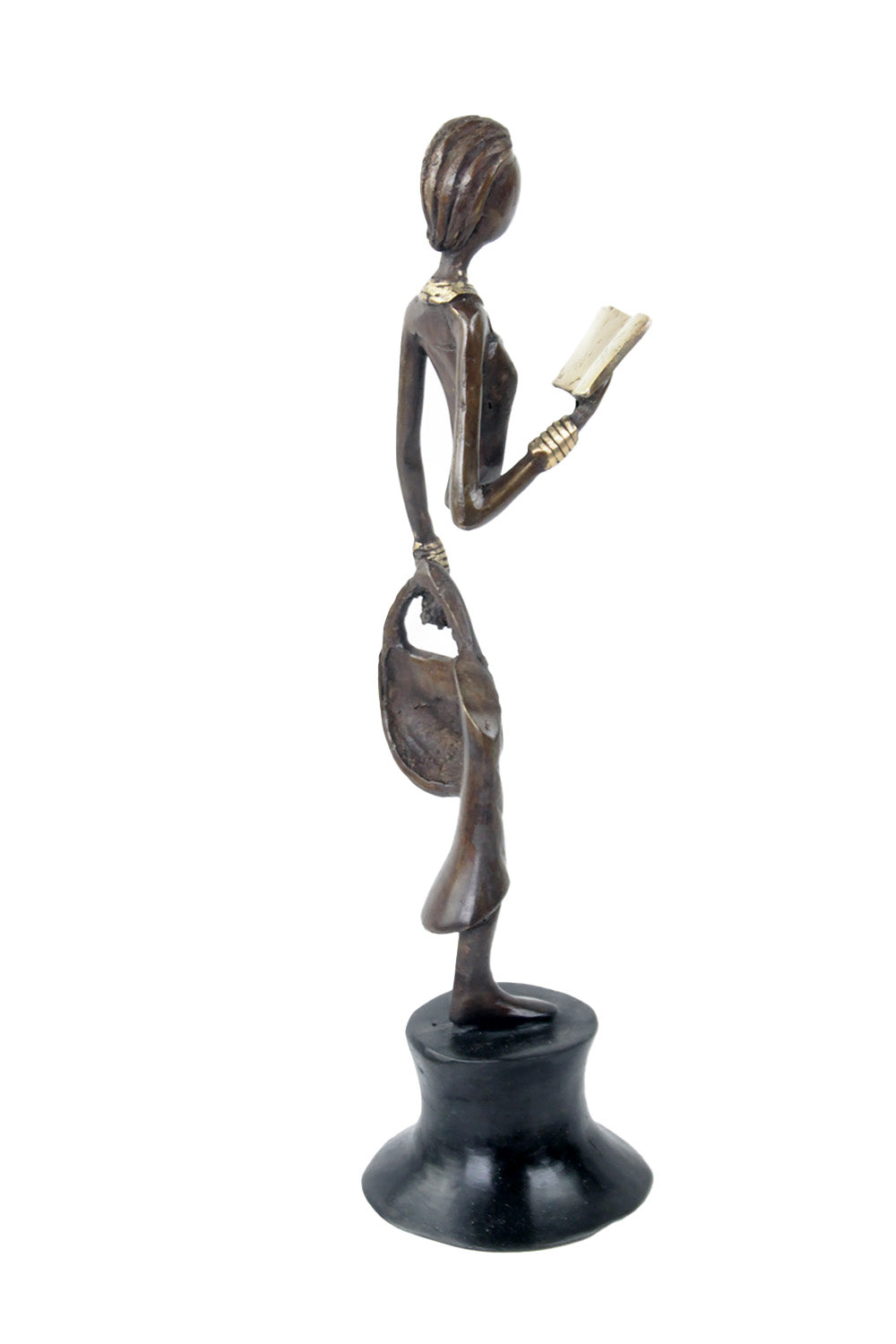 Bronze Catalano 30 cm marron n°5 Bronzes d'Afrique