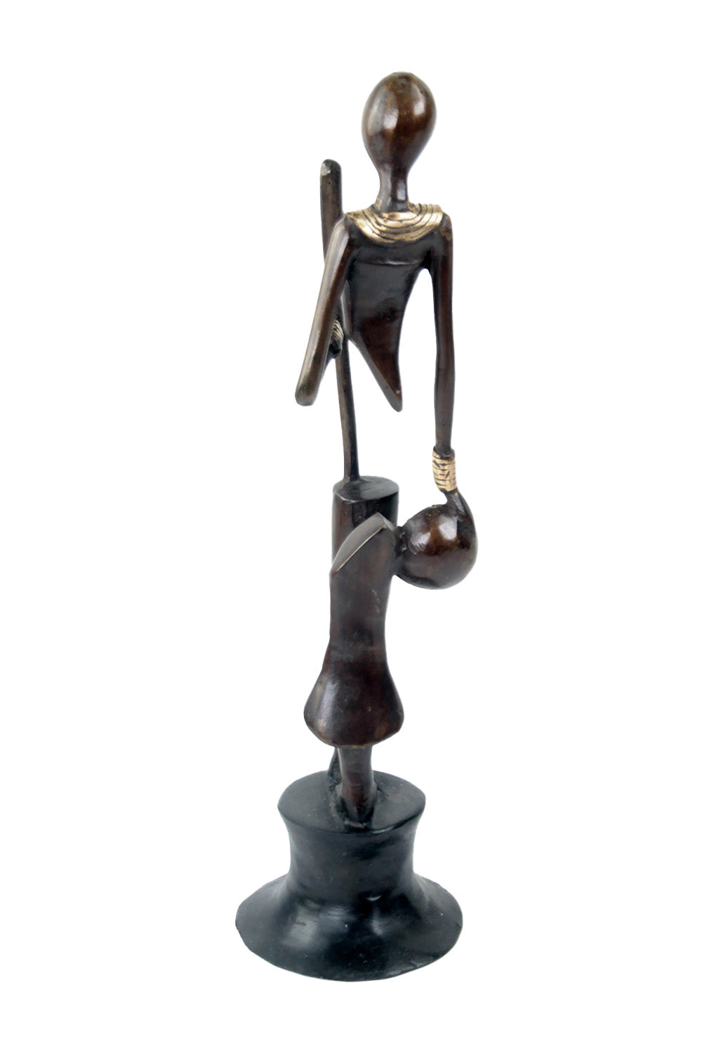Bronze Catalano 30 cm marron n°11 Bronzes d'Afrique