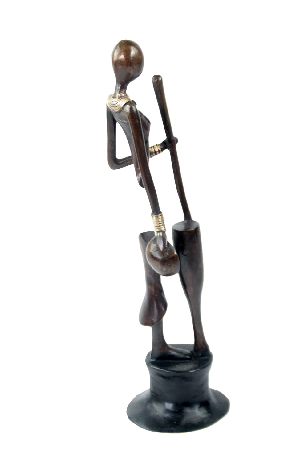 Bronze Catalano 30 cm marron n°11 Bronzes d'Afrique