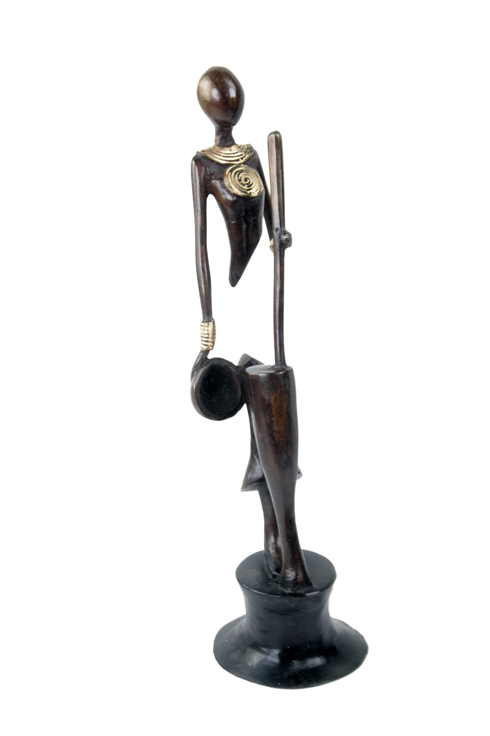 Bronze Catalano 30 cm marron n°11 Bronzes d'Afrique