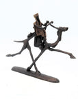 Chamelier 20 cm marron n°1 