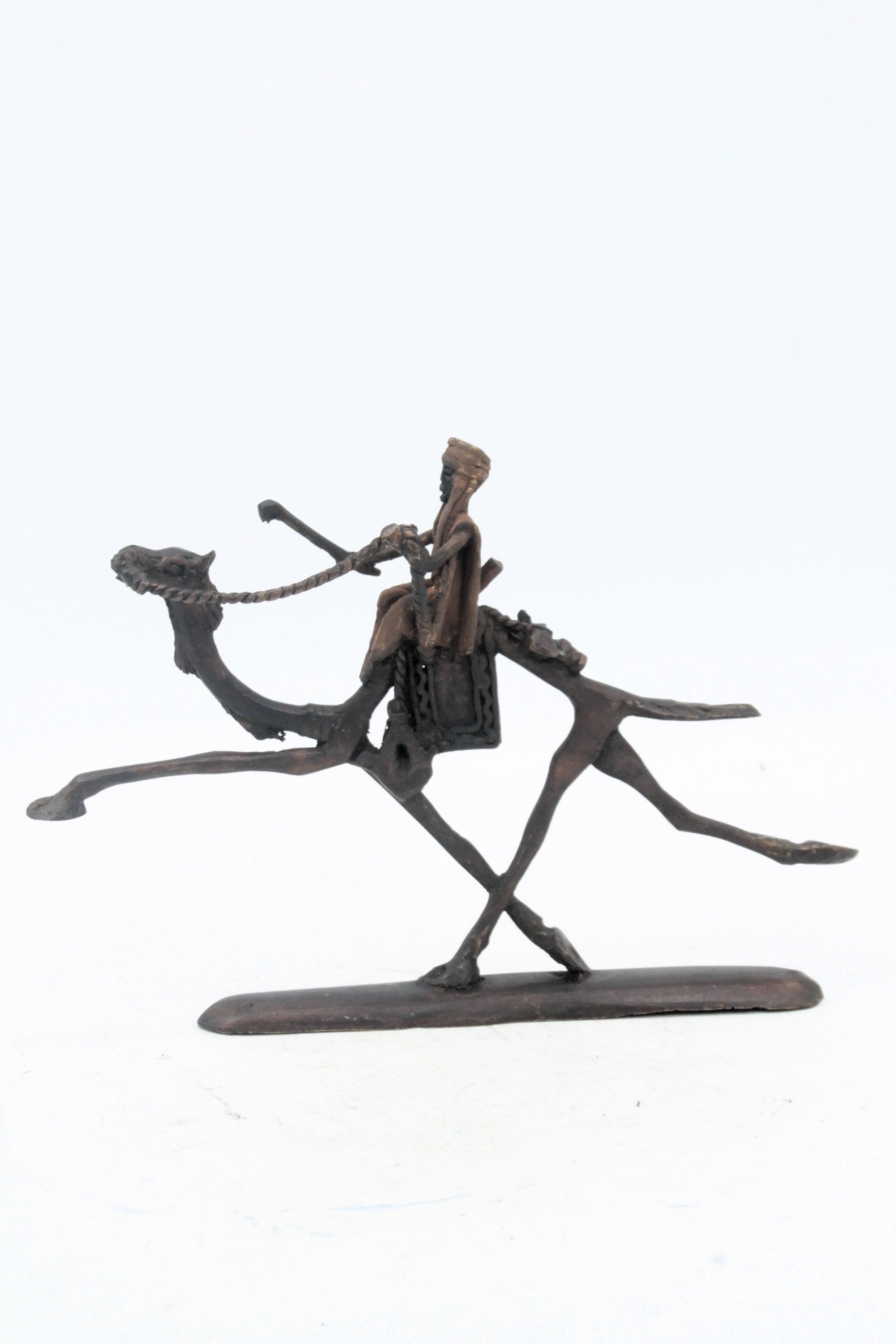 Chamelier 20 cm marron n°1 
