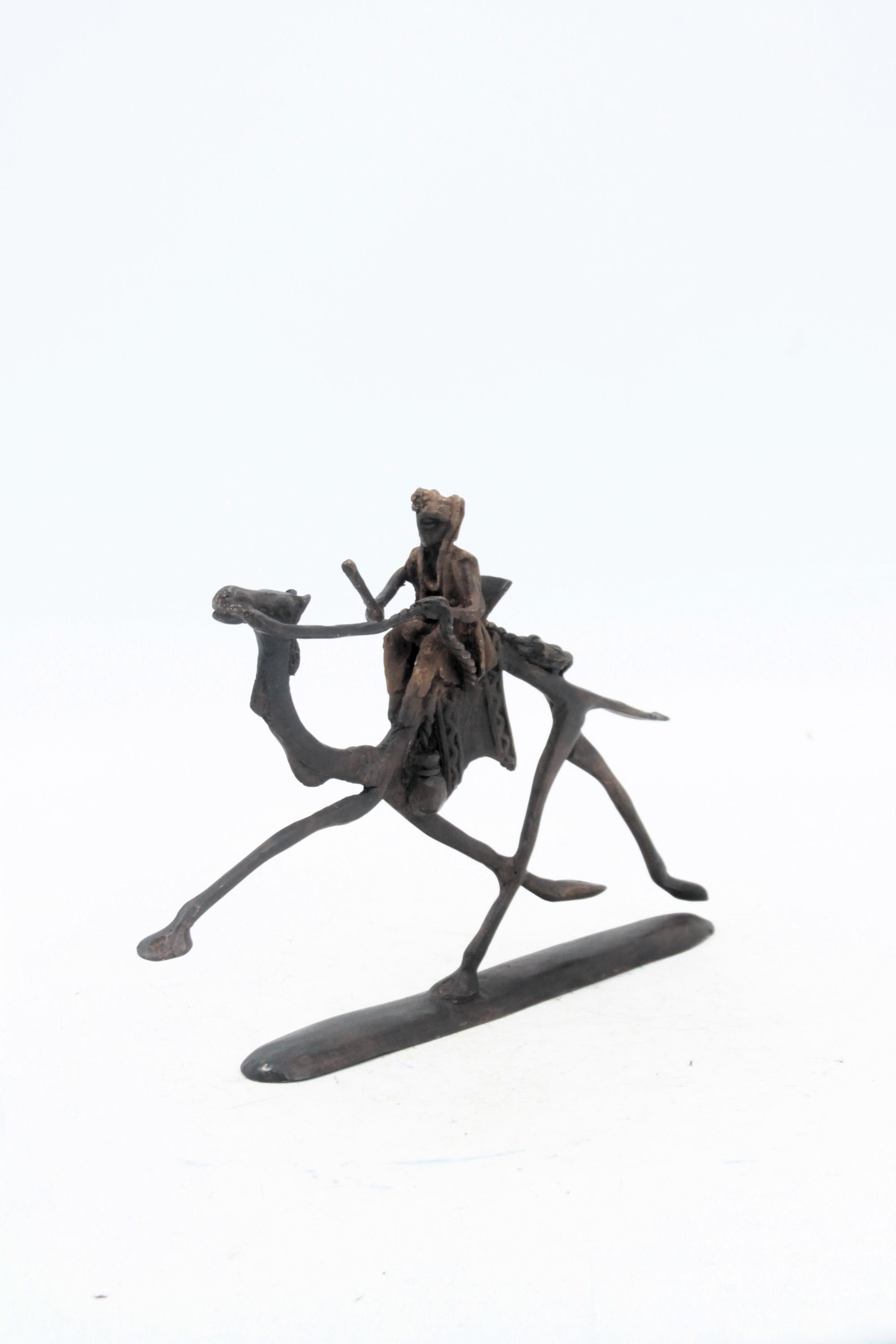Chamelier 20 cm marron n°2 