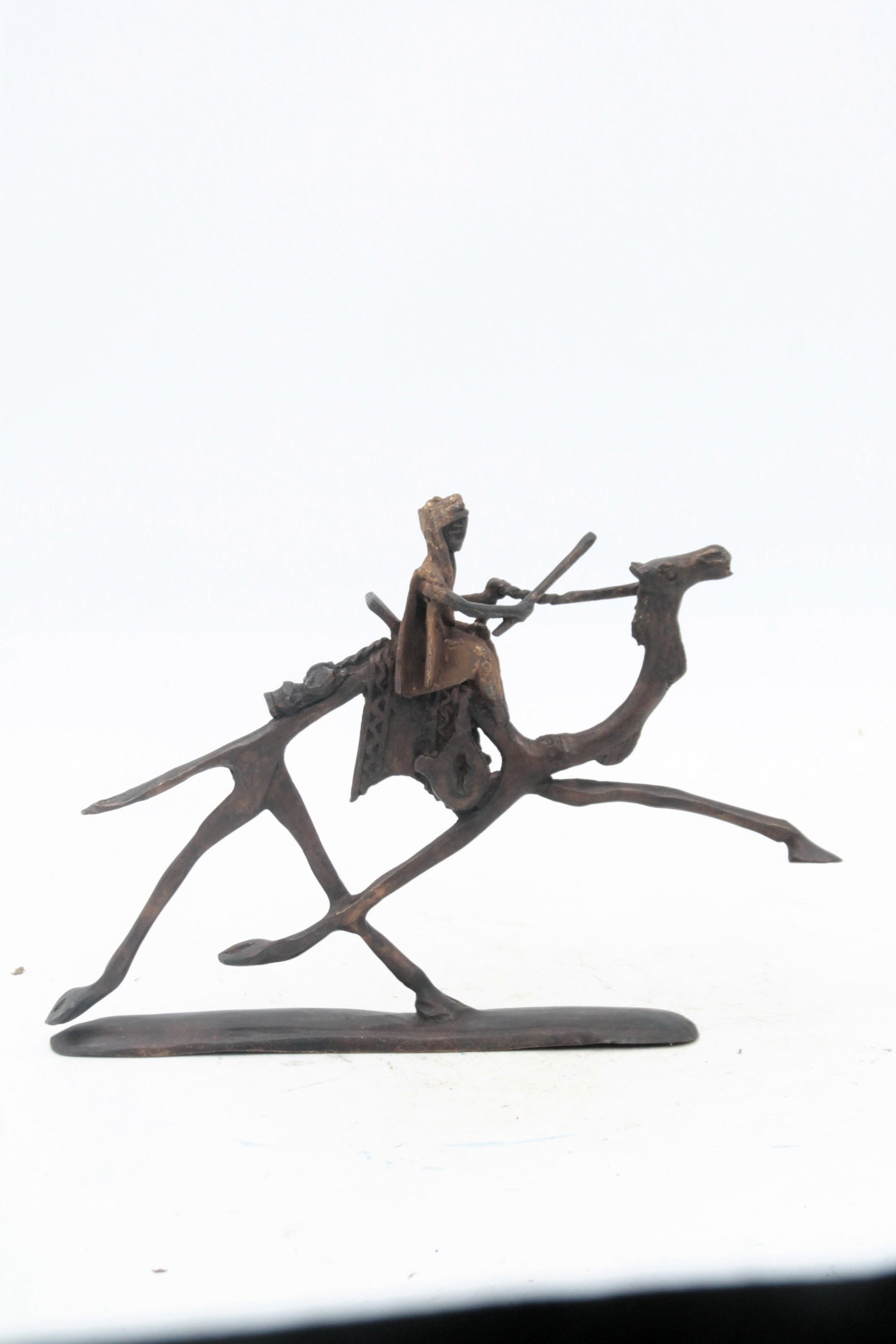 Chamelier 20 cm marron n°2 