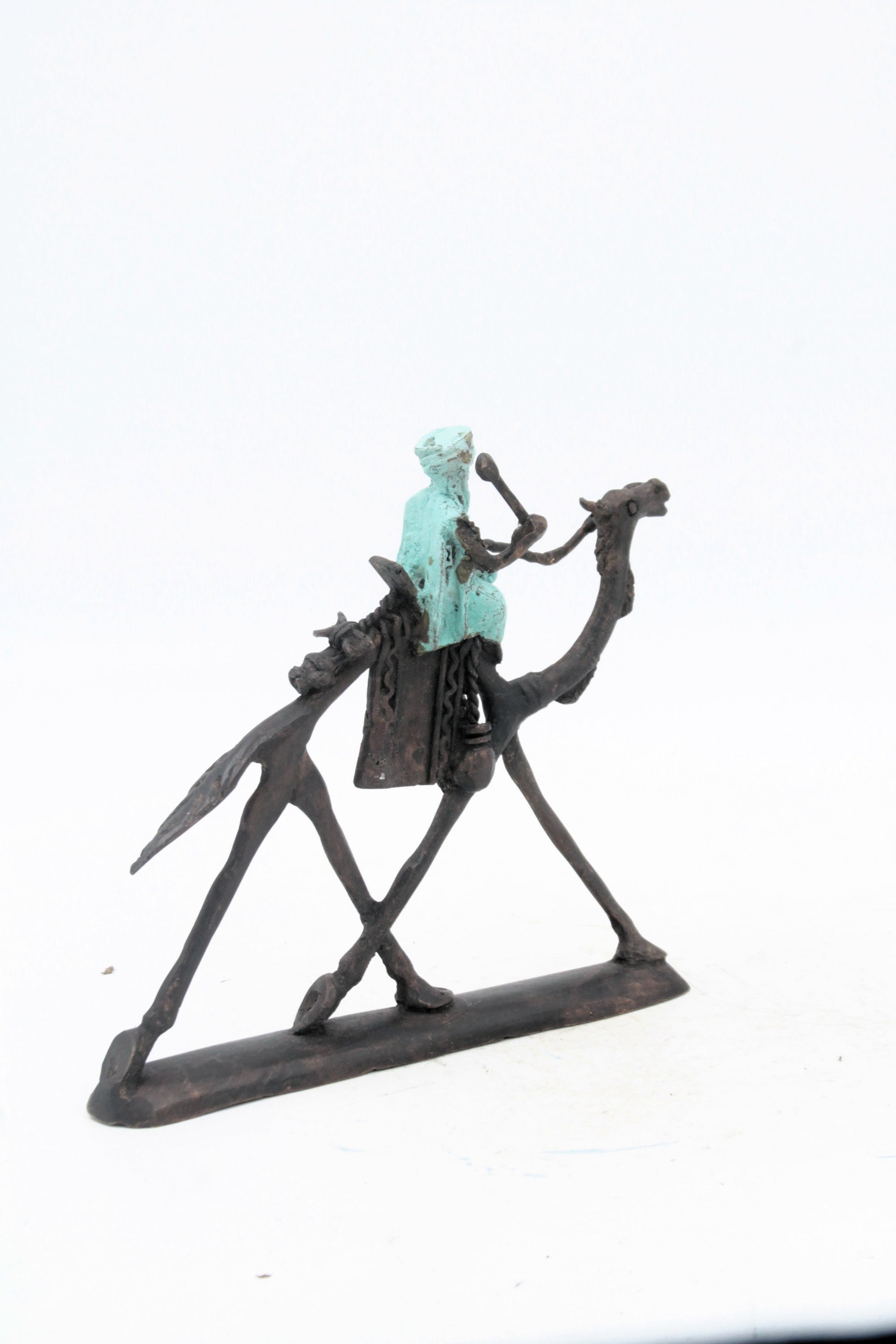Chamelier 20 cm turquoise n°2 