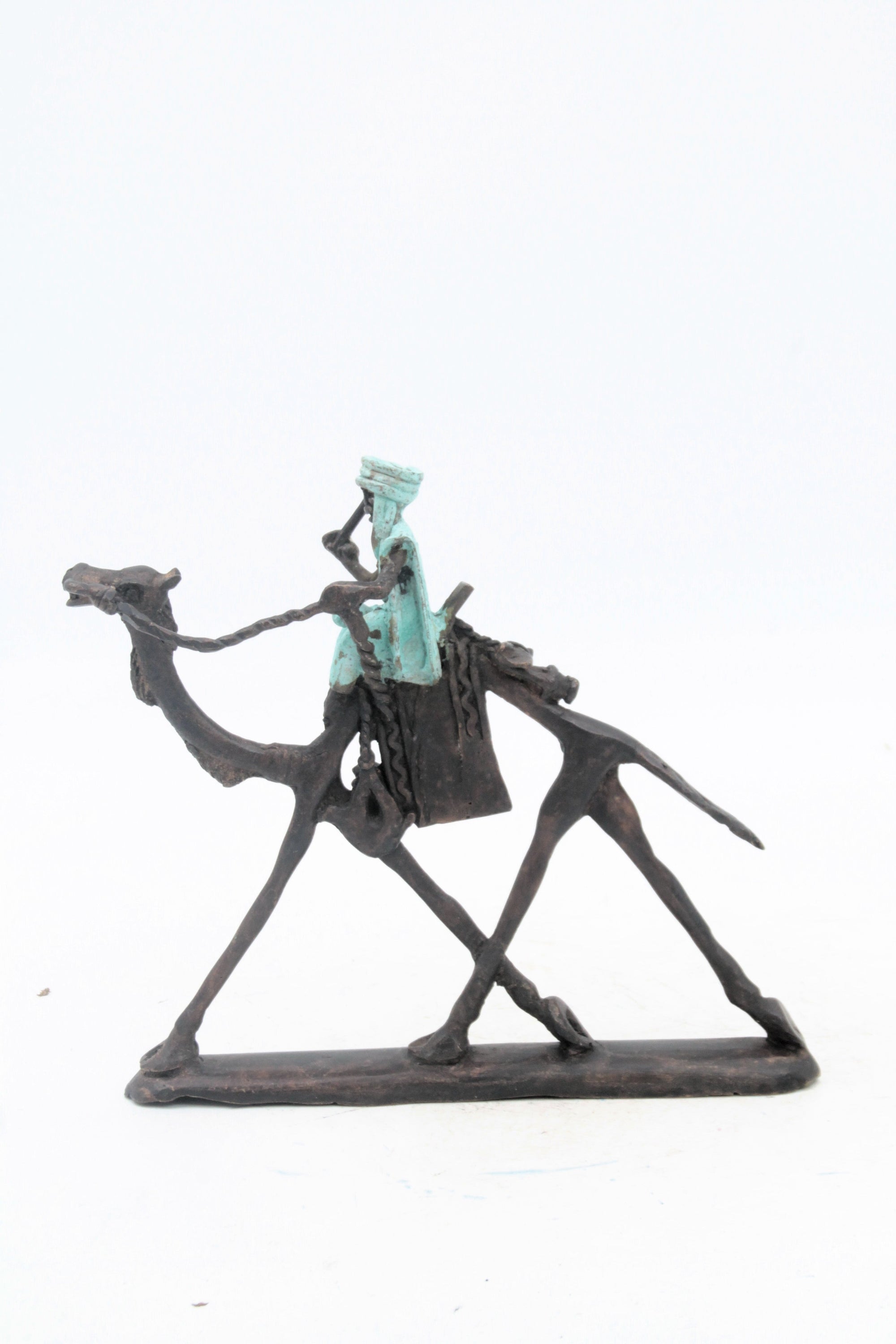 Chamelier 20 cm turquoise n°2 