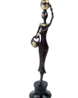Bronze Moma 30 cm marron n°20 Bronzes d'Afrique