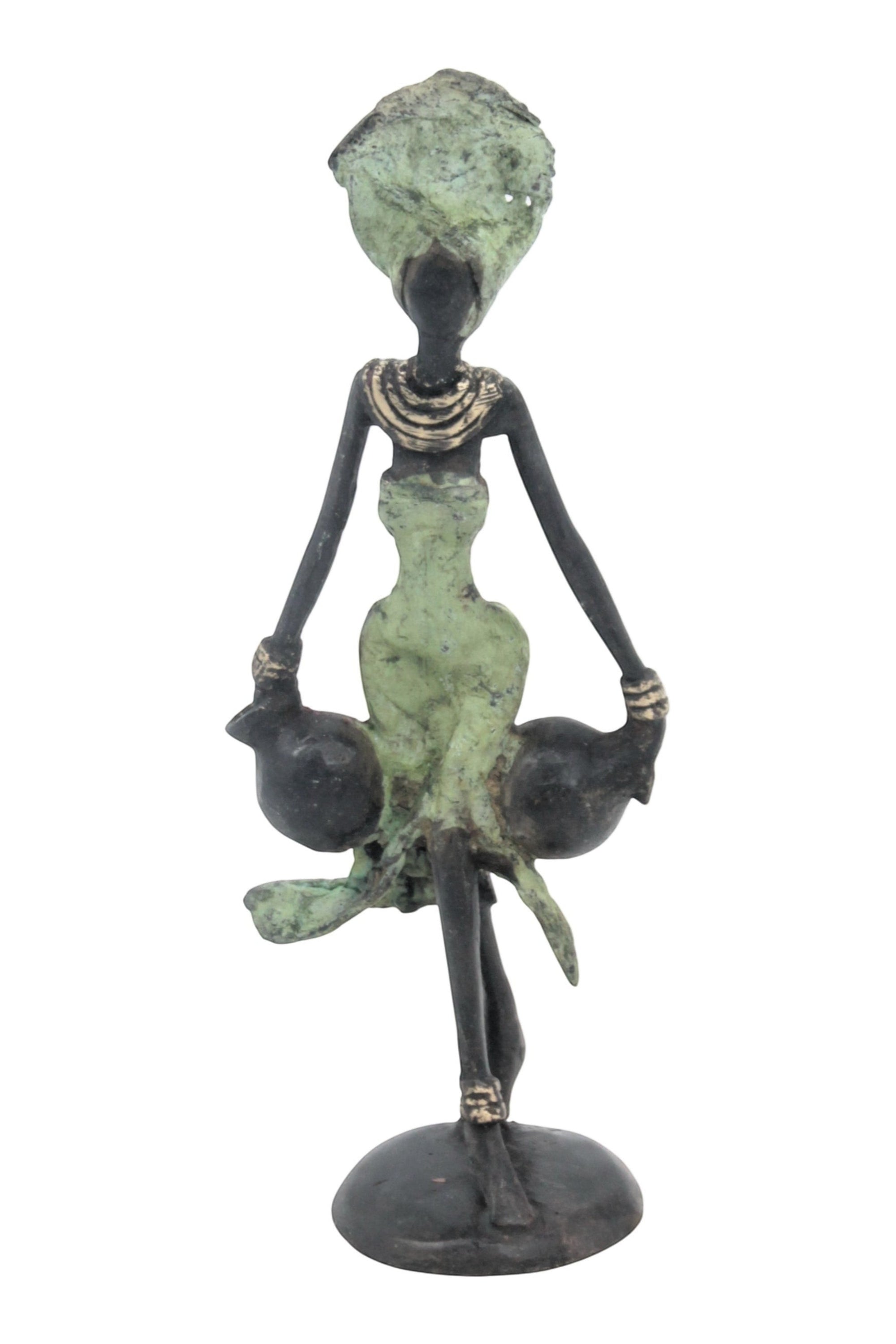 Bronze 15 cm vert n°19