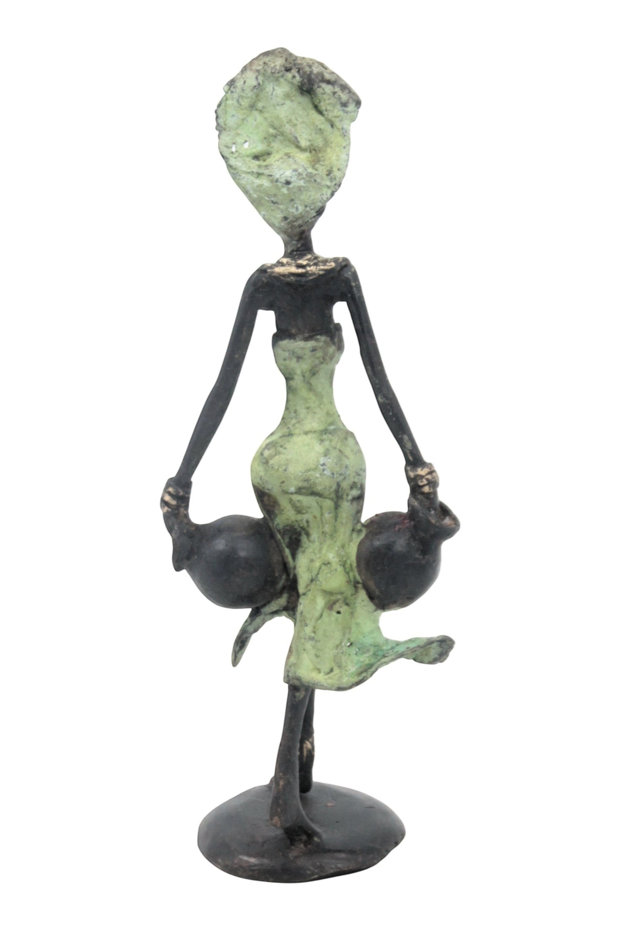 Bronze 15 cm vert n°19