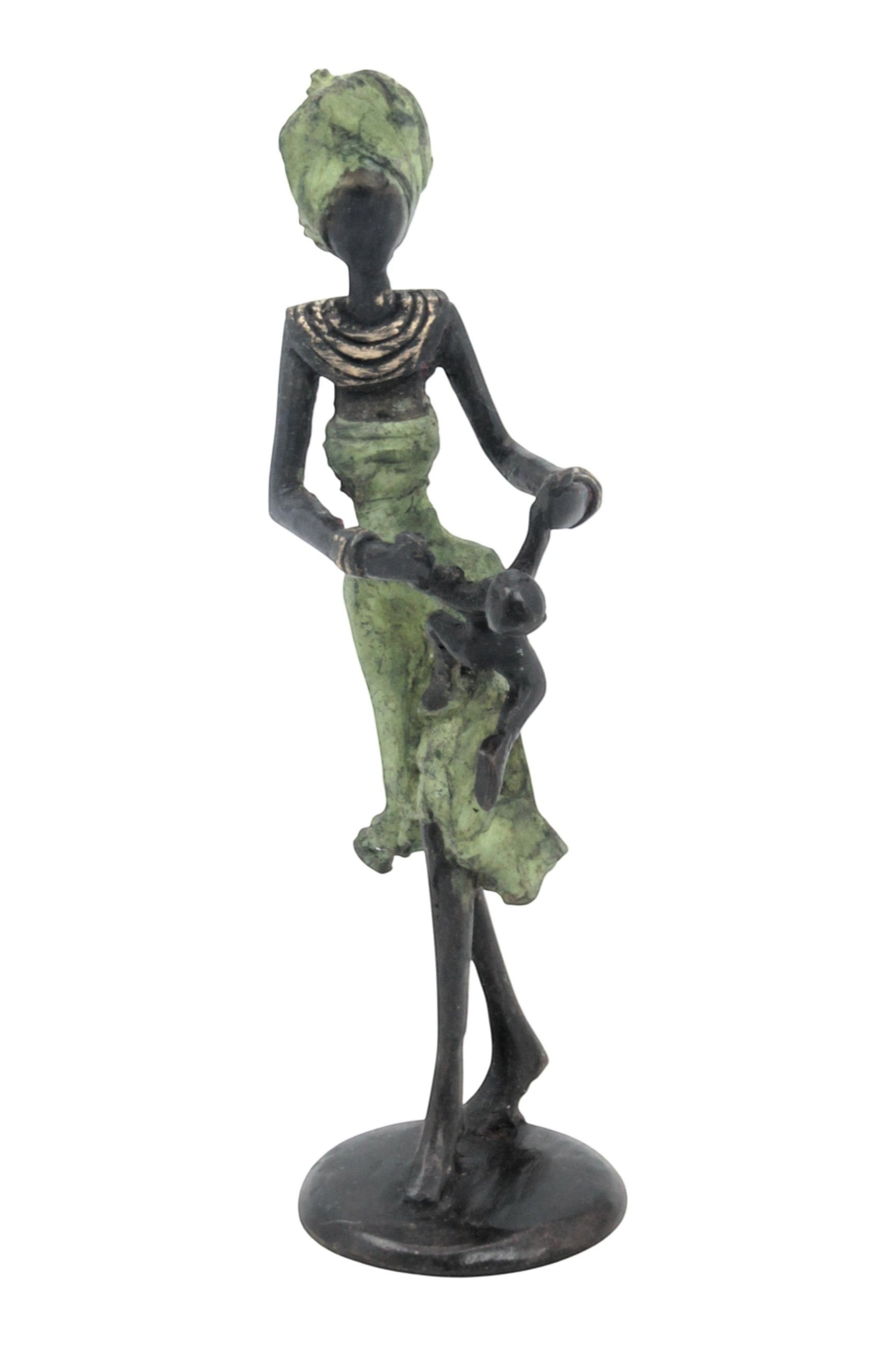 Bronze 15 cm vert n°23