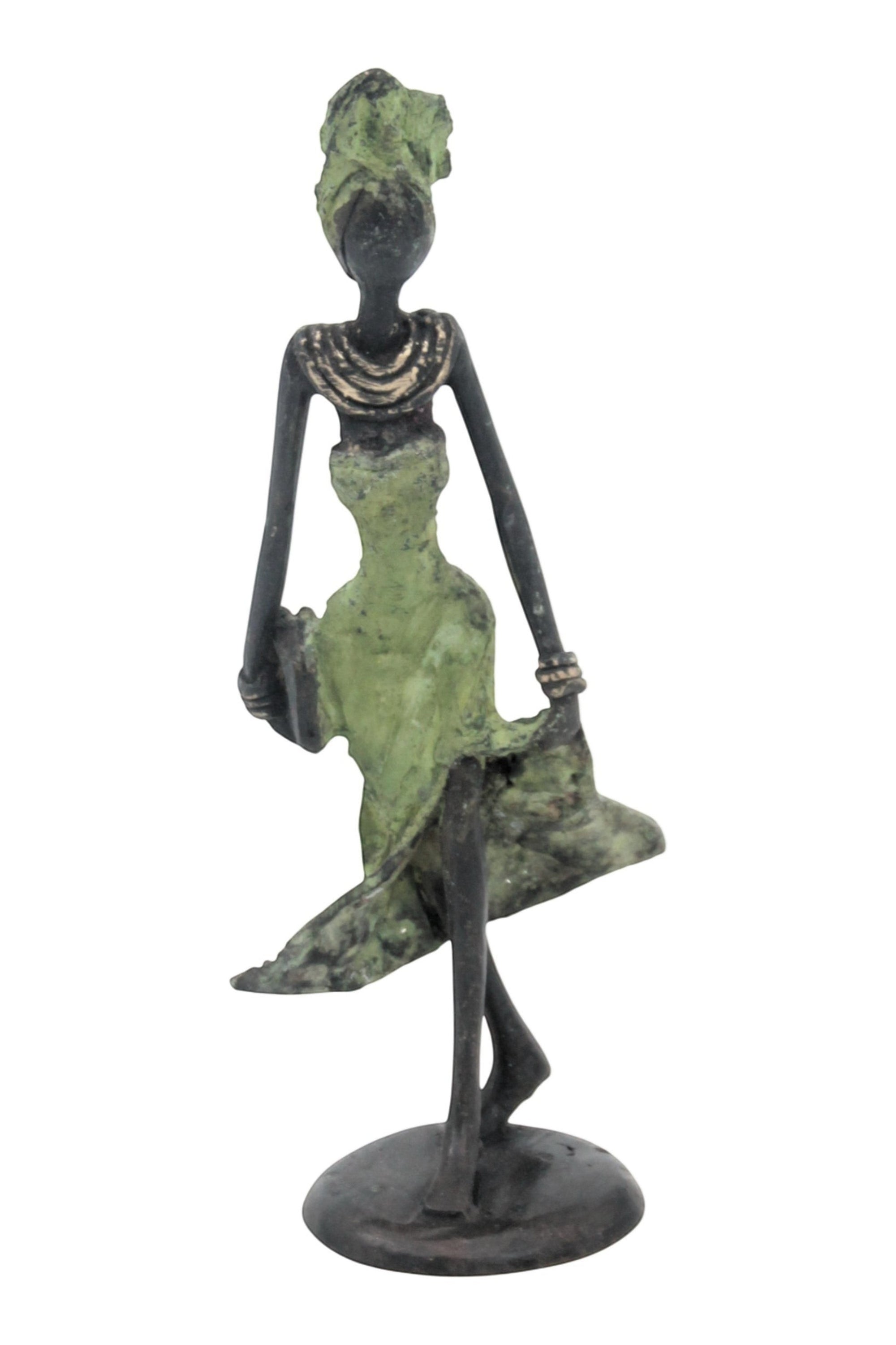 Bronze 15 cm vert n°24