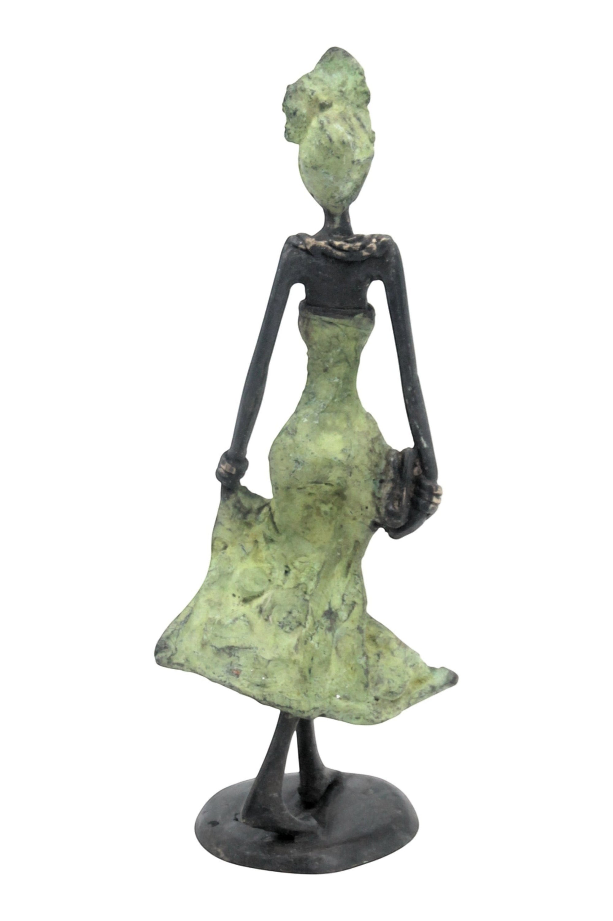 Bronze 15 cm vert n°24