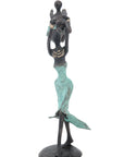 Bronze 15 cm turquoise n°14 
