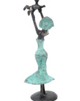 Bronze 15 cm turquoise n°14 