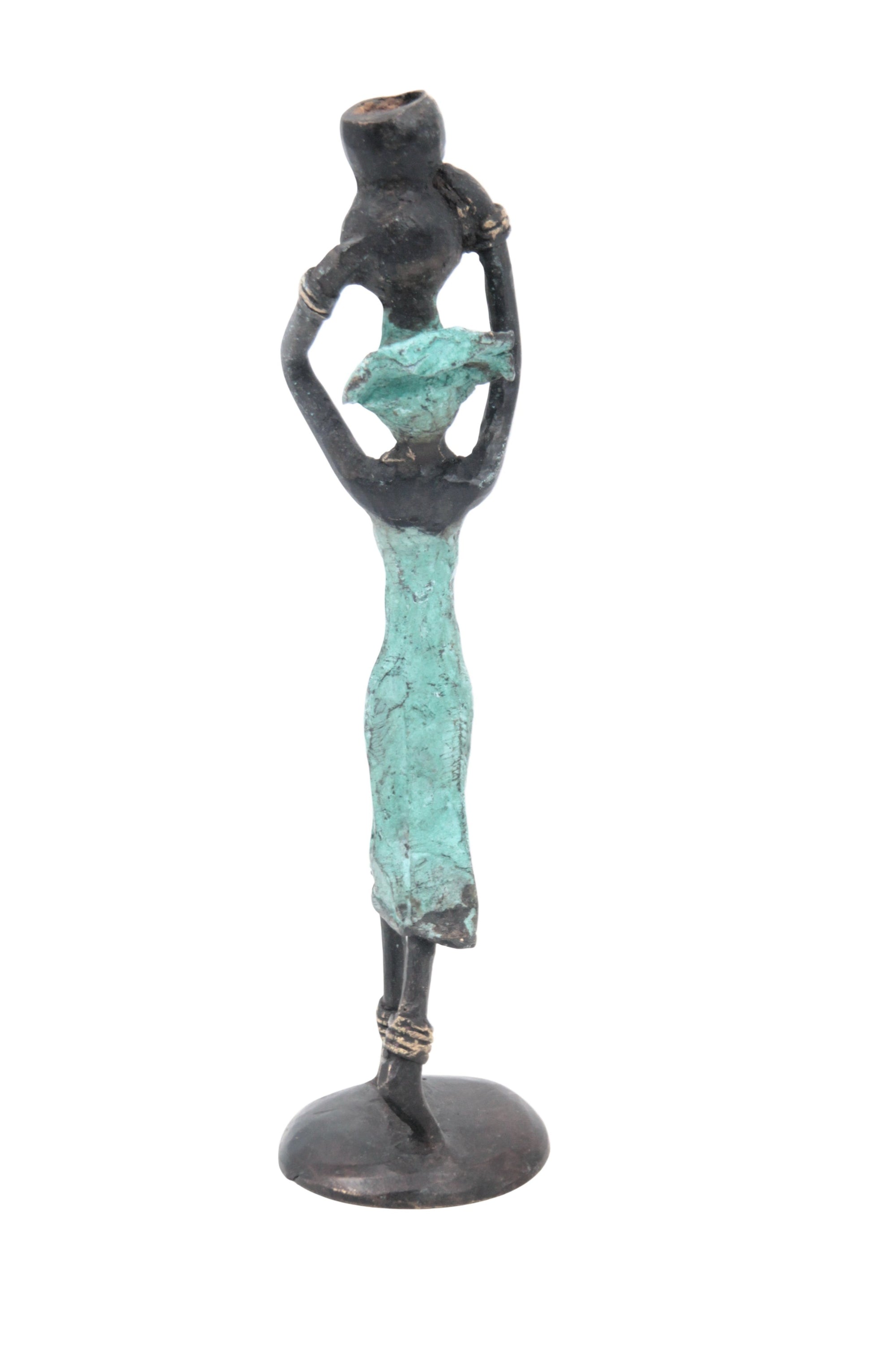 Bronze 15 cm turquoise n°16 