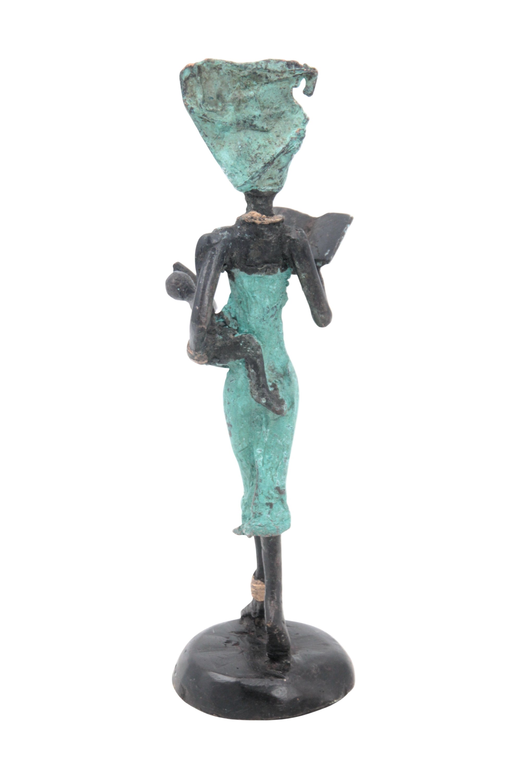 Bronze 15 cm turquoise n°21 