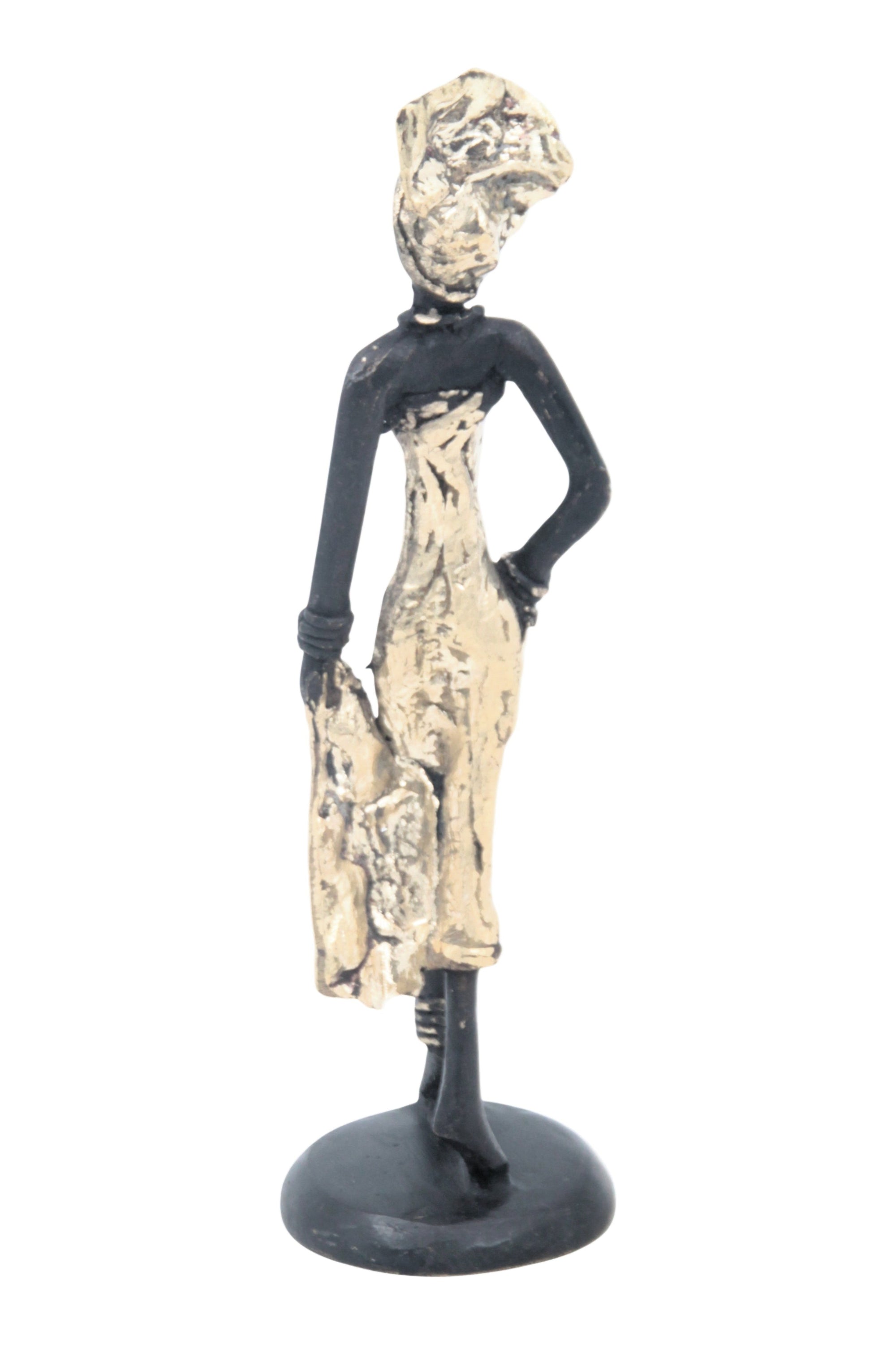 Bronze 15 cm doré n°1 
