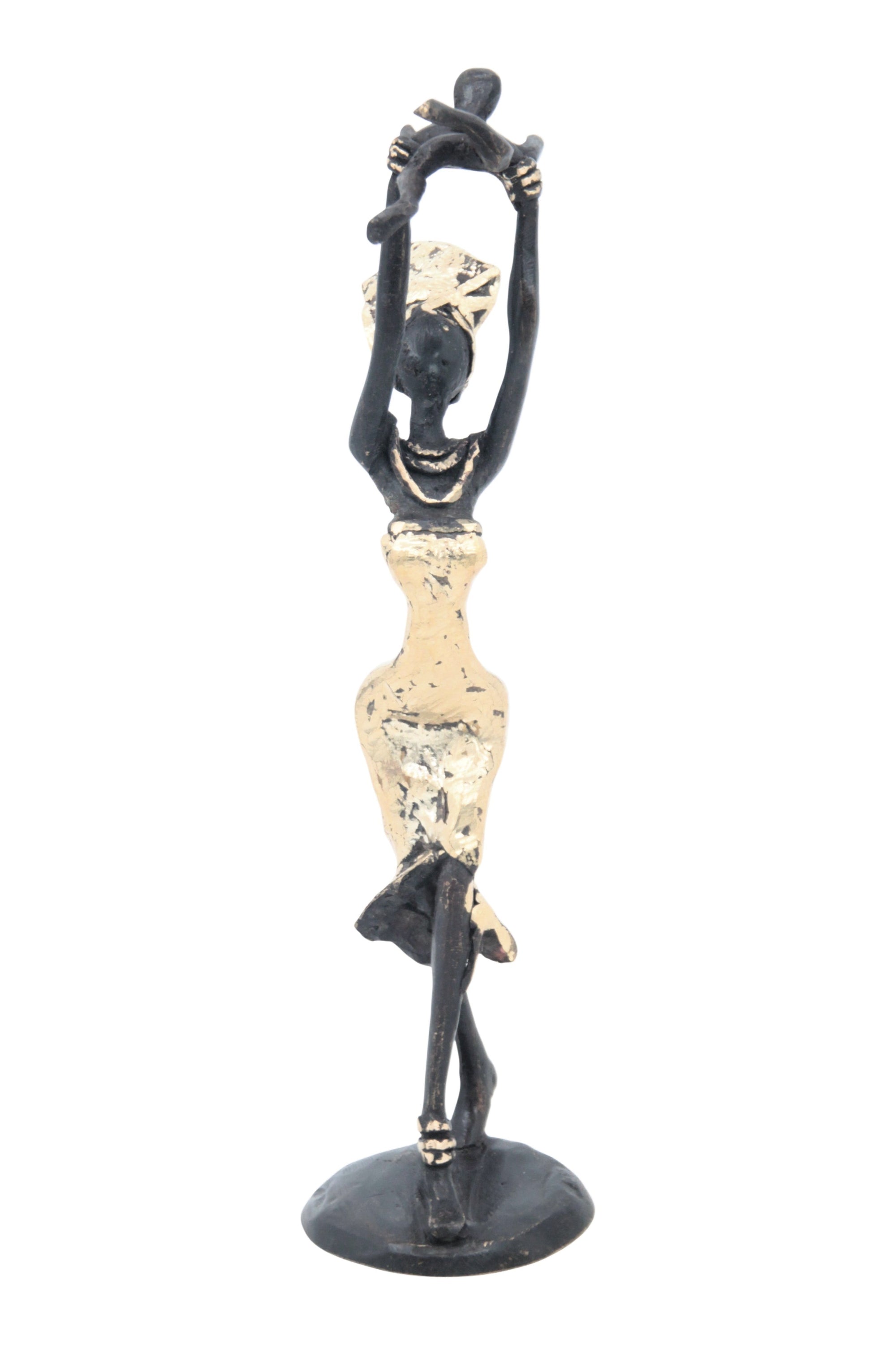 Bronze 15 cm doré n°15 
