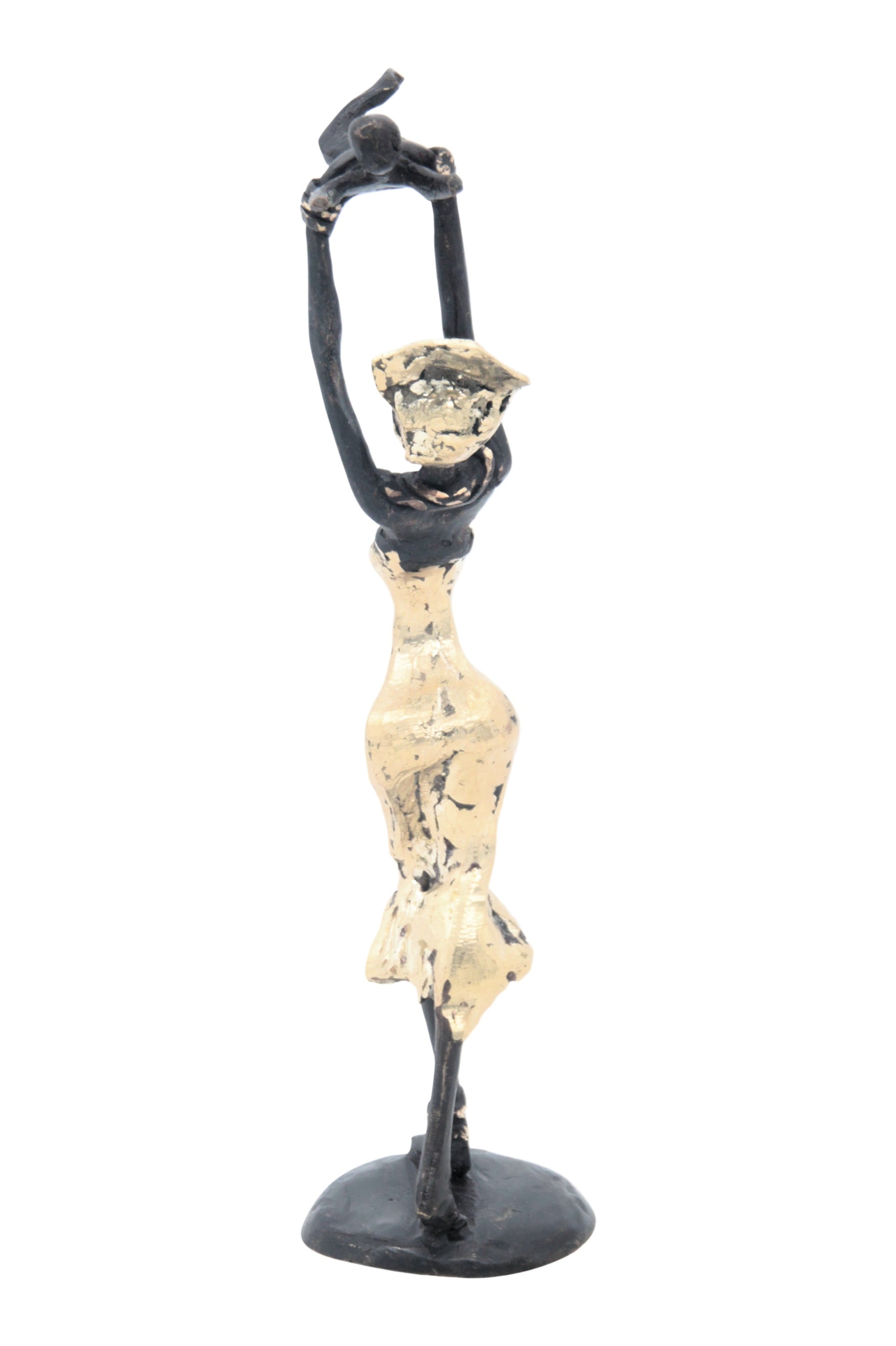 Bronze 15 cm doré n°15 