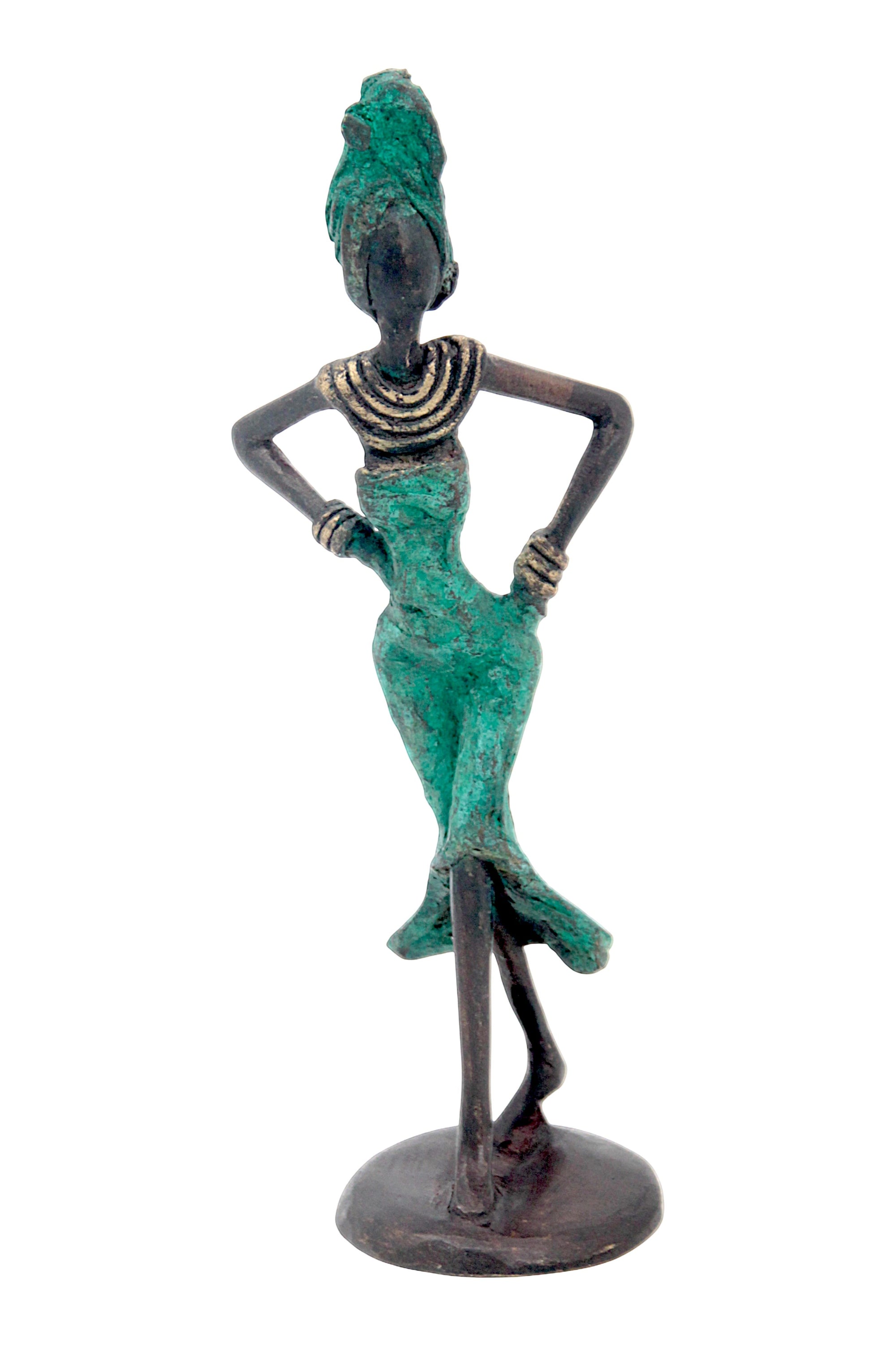 Bronze 15 cm vert n°42 