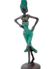 Bronze 15 cm vert n°42 