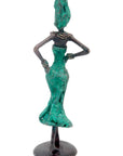 Bronze 15 cm vert n°42 