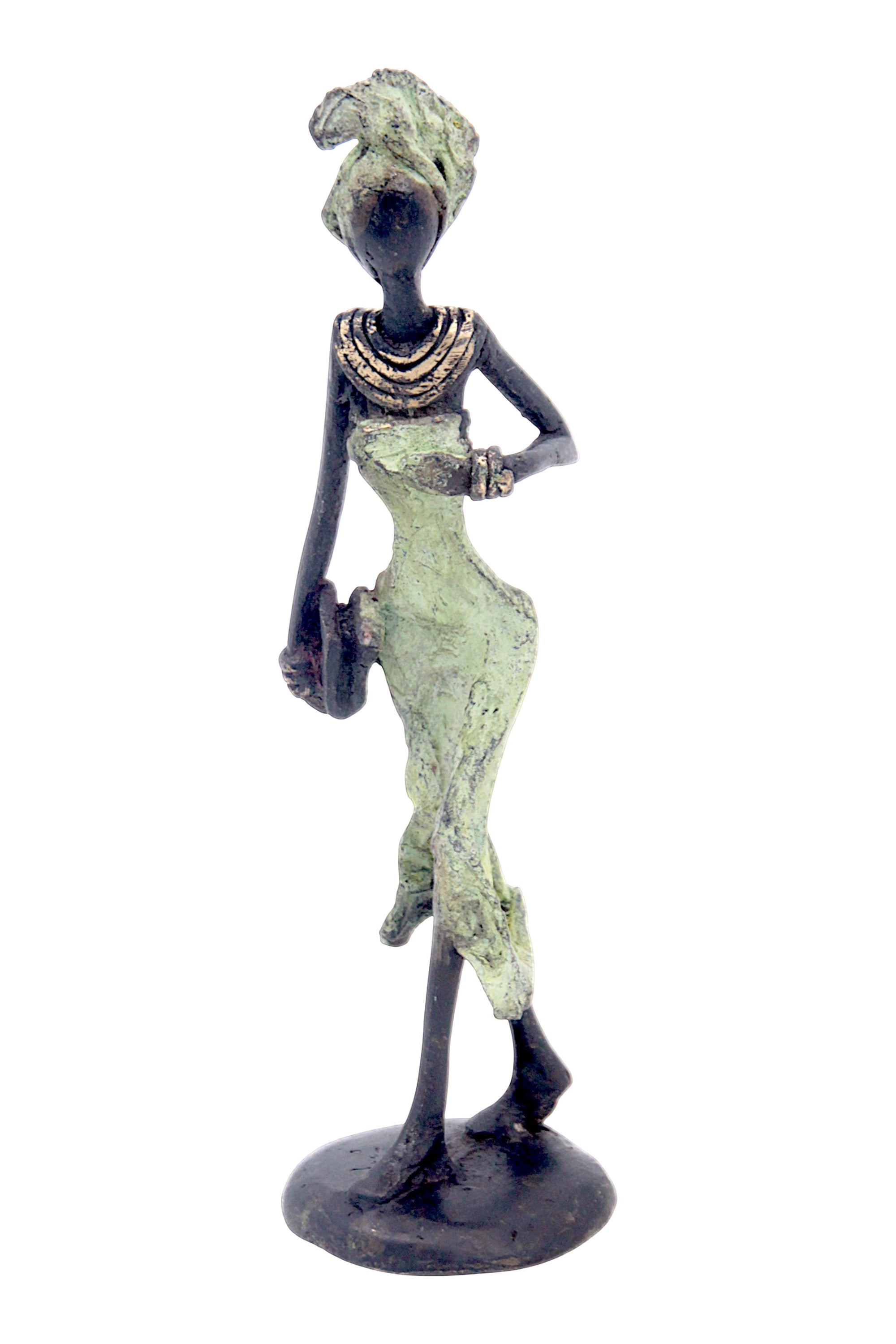 Bronze 15 cm vert n°43 
