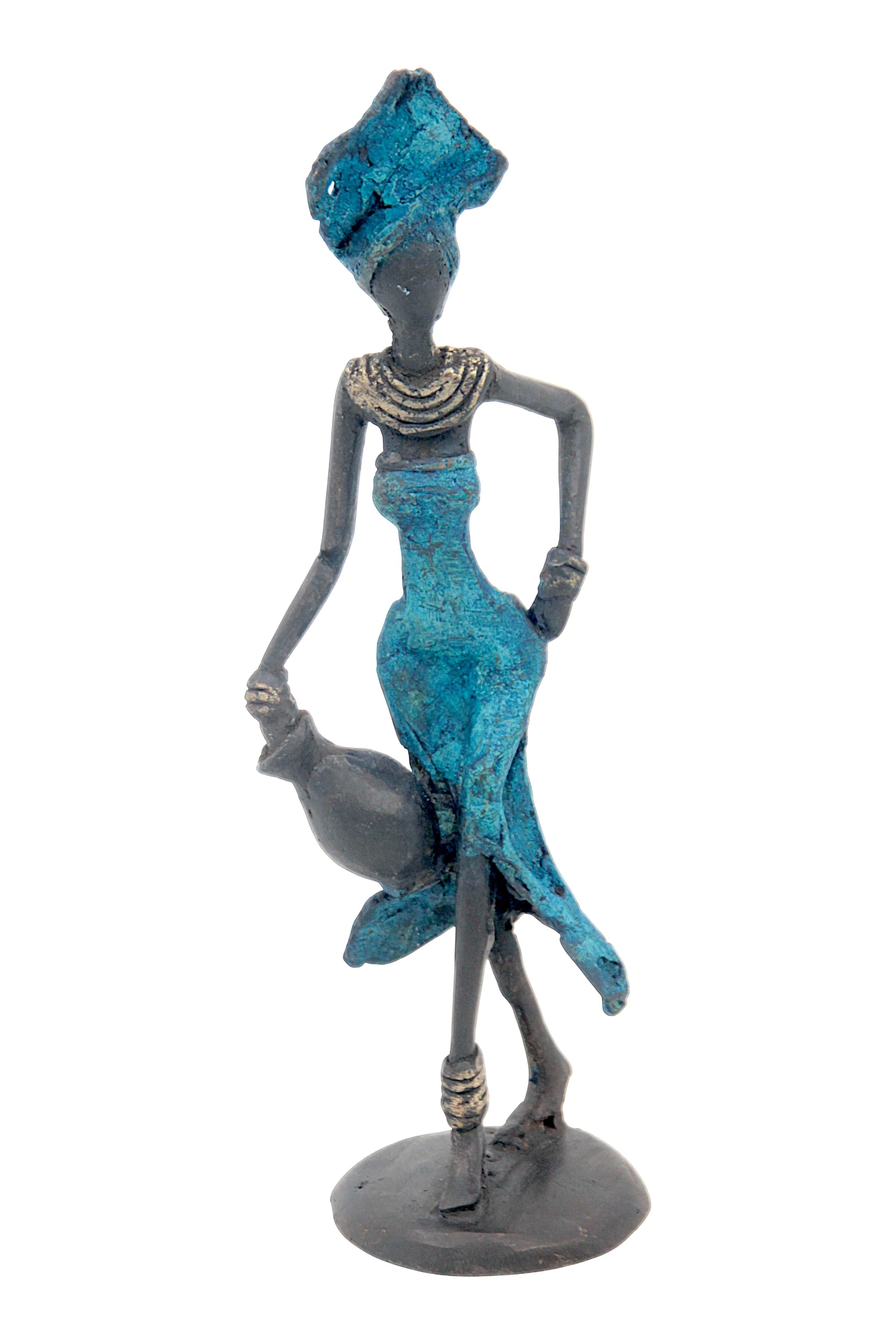 Bronze 15 cm bleu n°27 