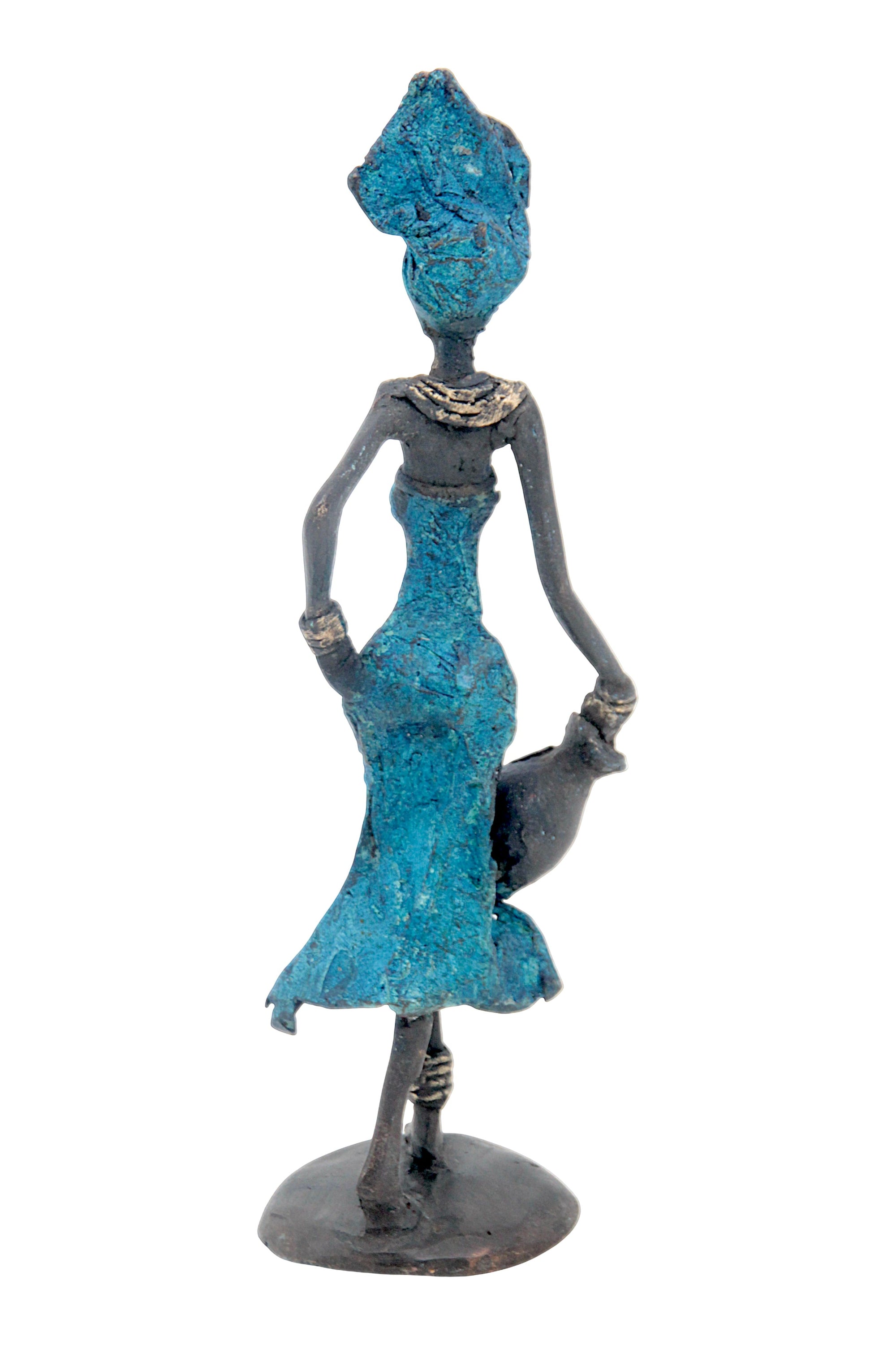Bronze 15 cm bleu n°27 