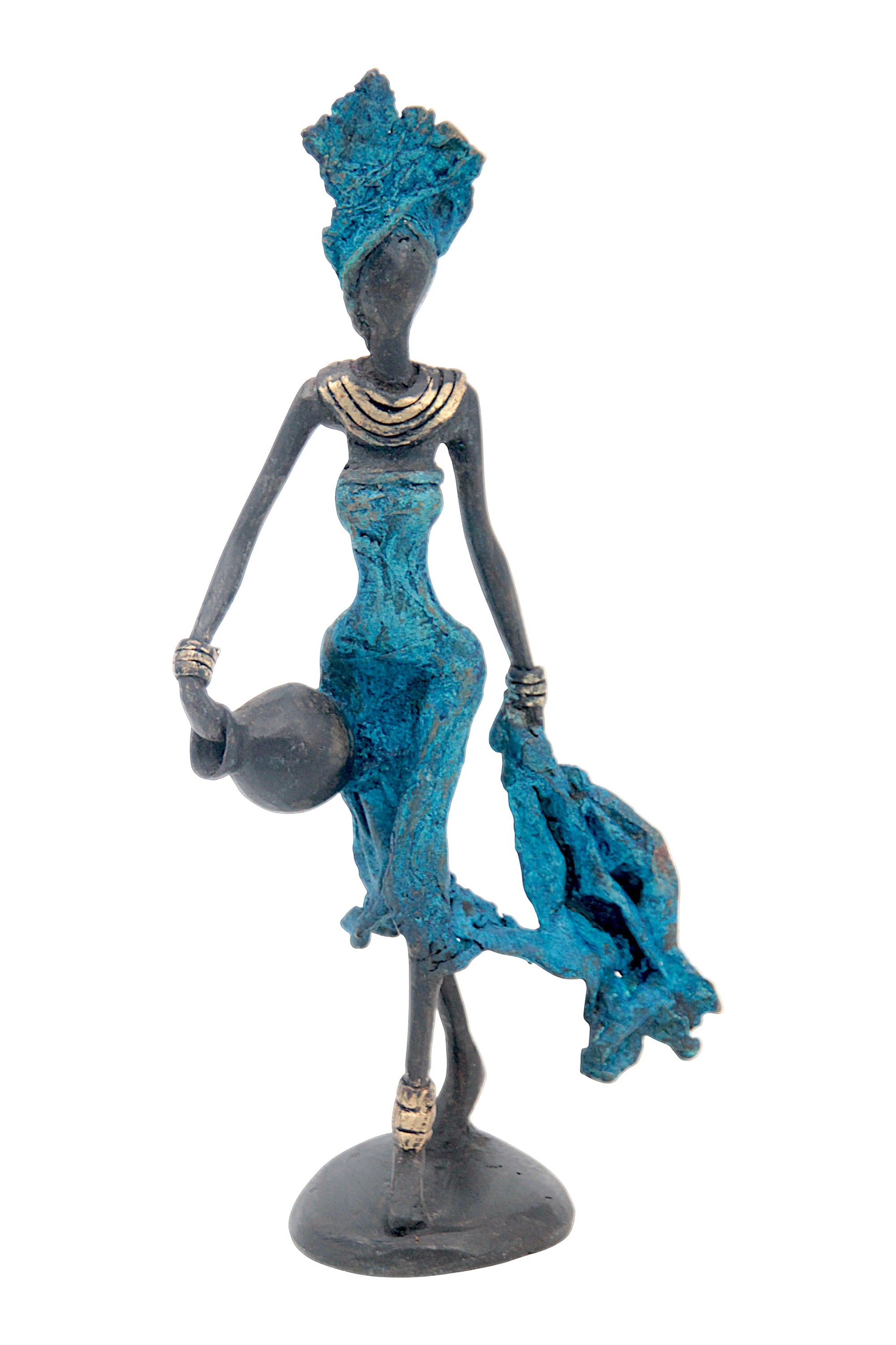 Bronze 15 cm bleu n°30 