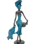 Bronze 15 cm bleu n°30 