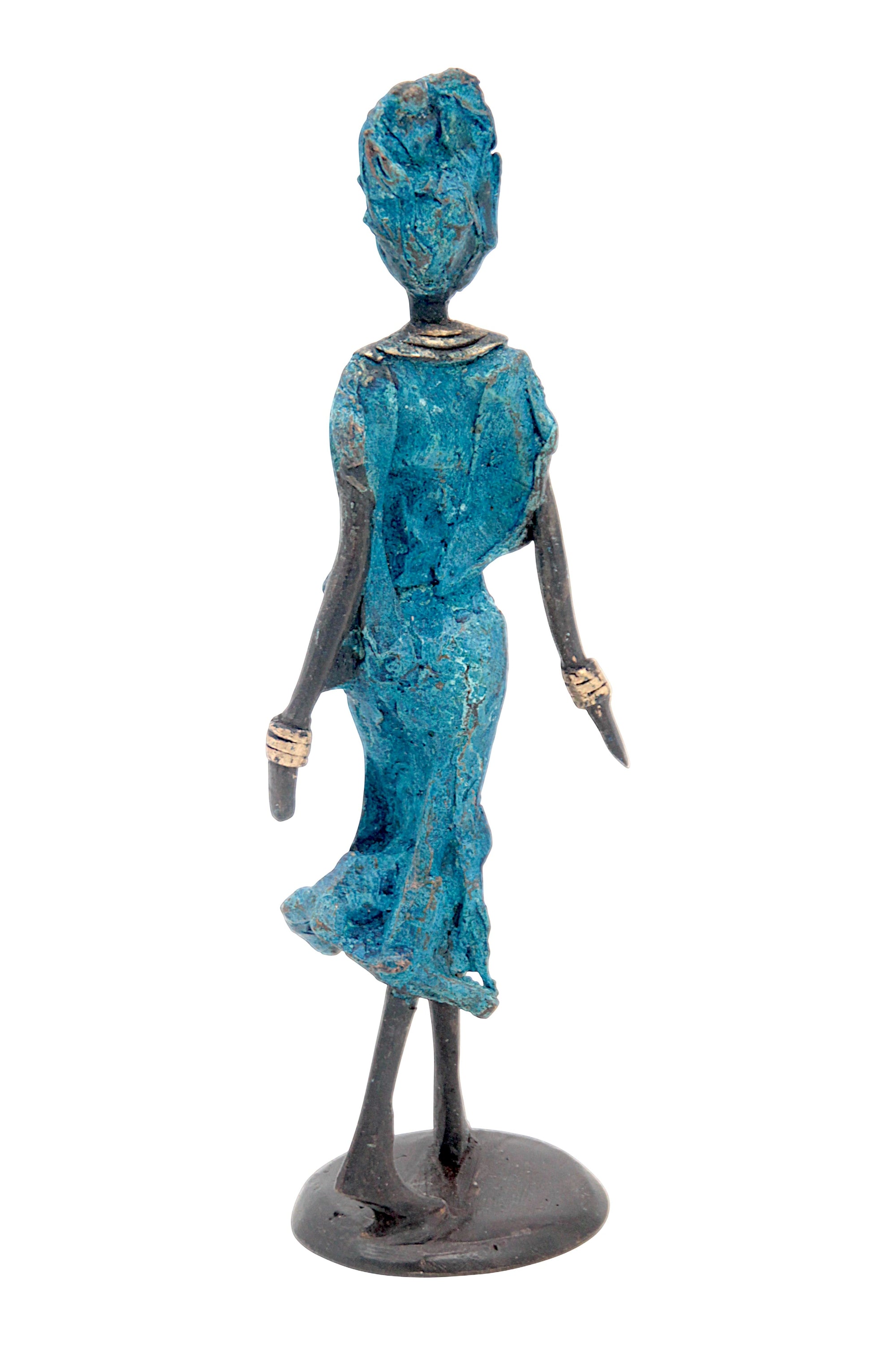 Bronze 15 cm bleu n°31 