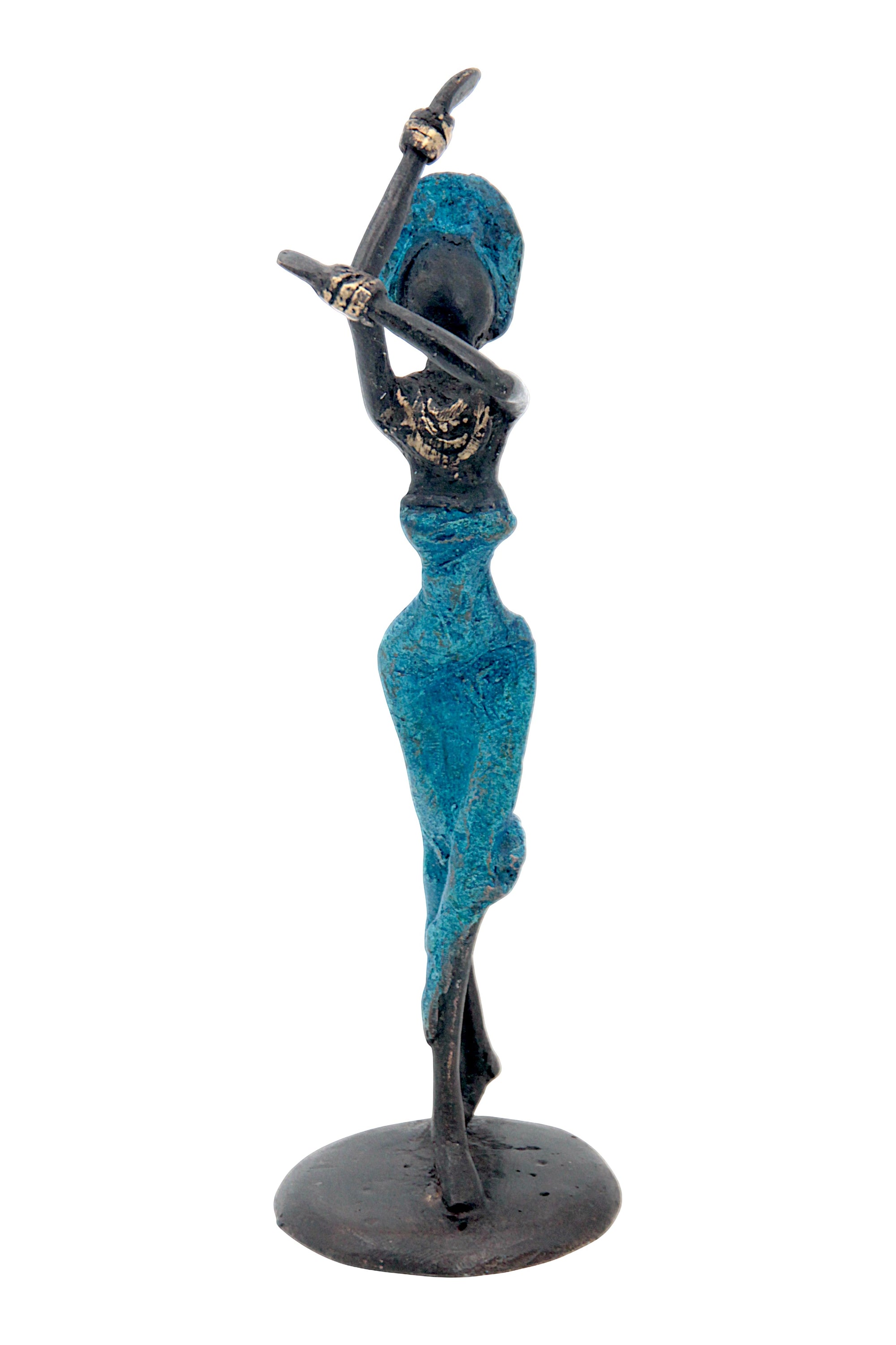 Bronze 15 cm bleu n°37 