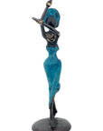 Bronze 15 cm bleu n°37 