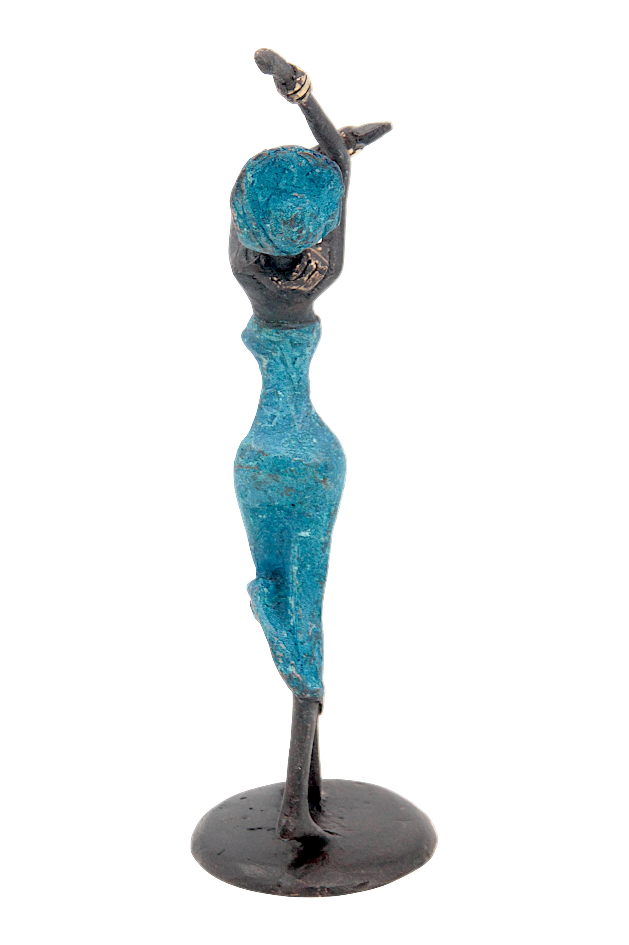 Bronze 15 cm bleu n°37 