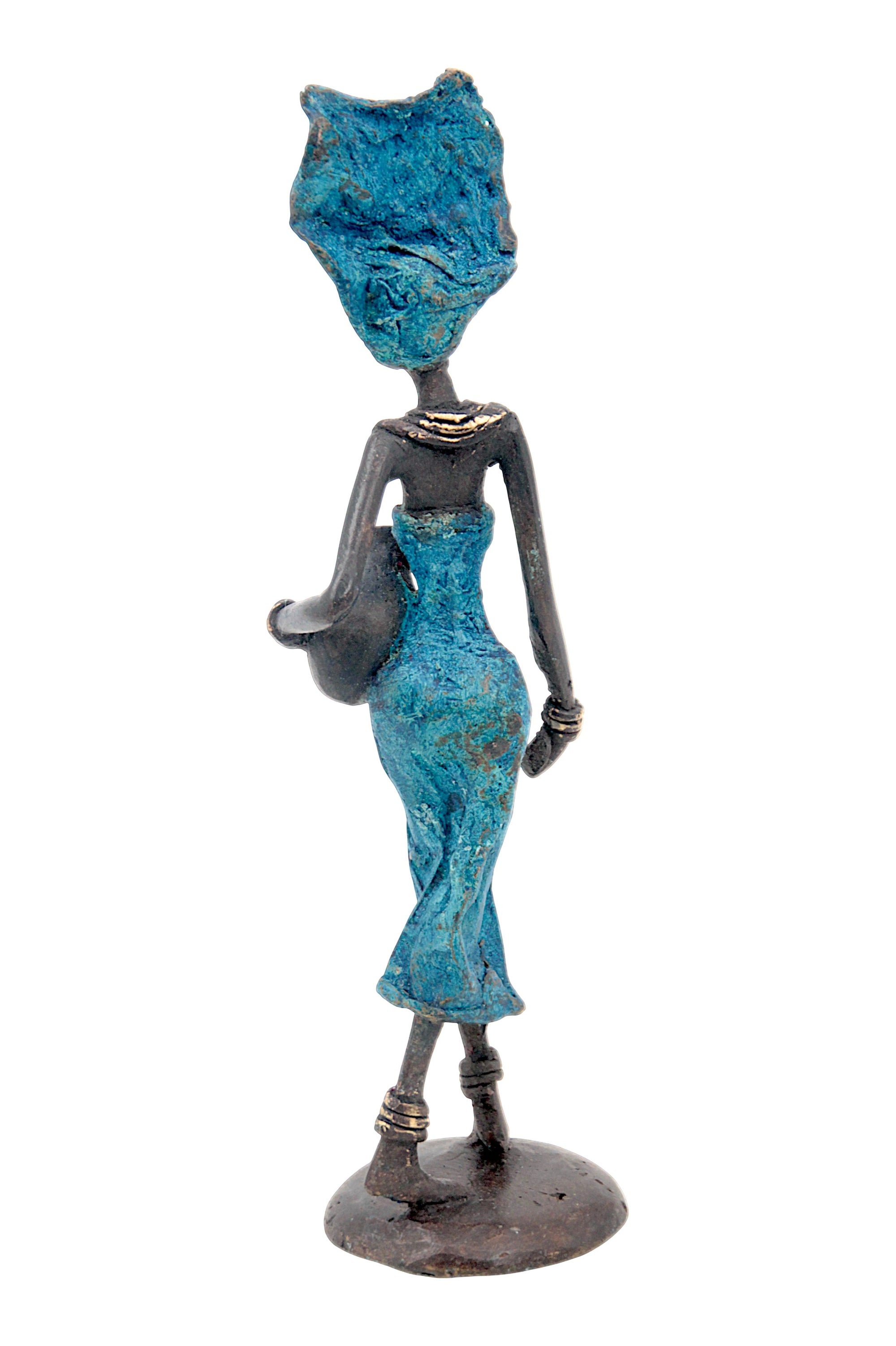 Bronze 15 cm bleu n°45 