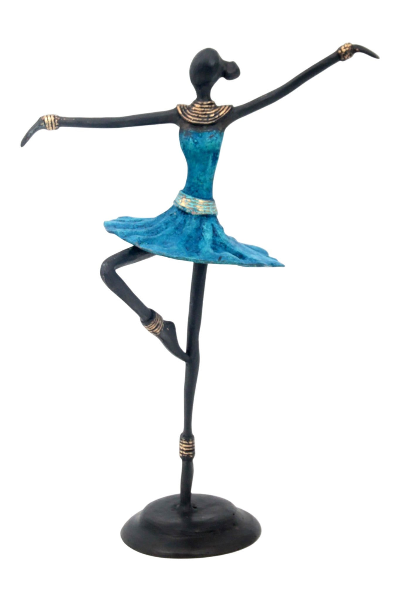 Ballerine 25 cm bleu n°2 