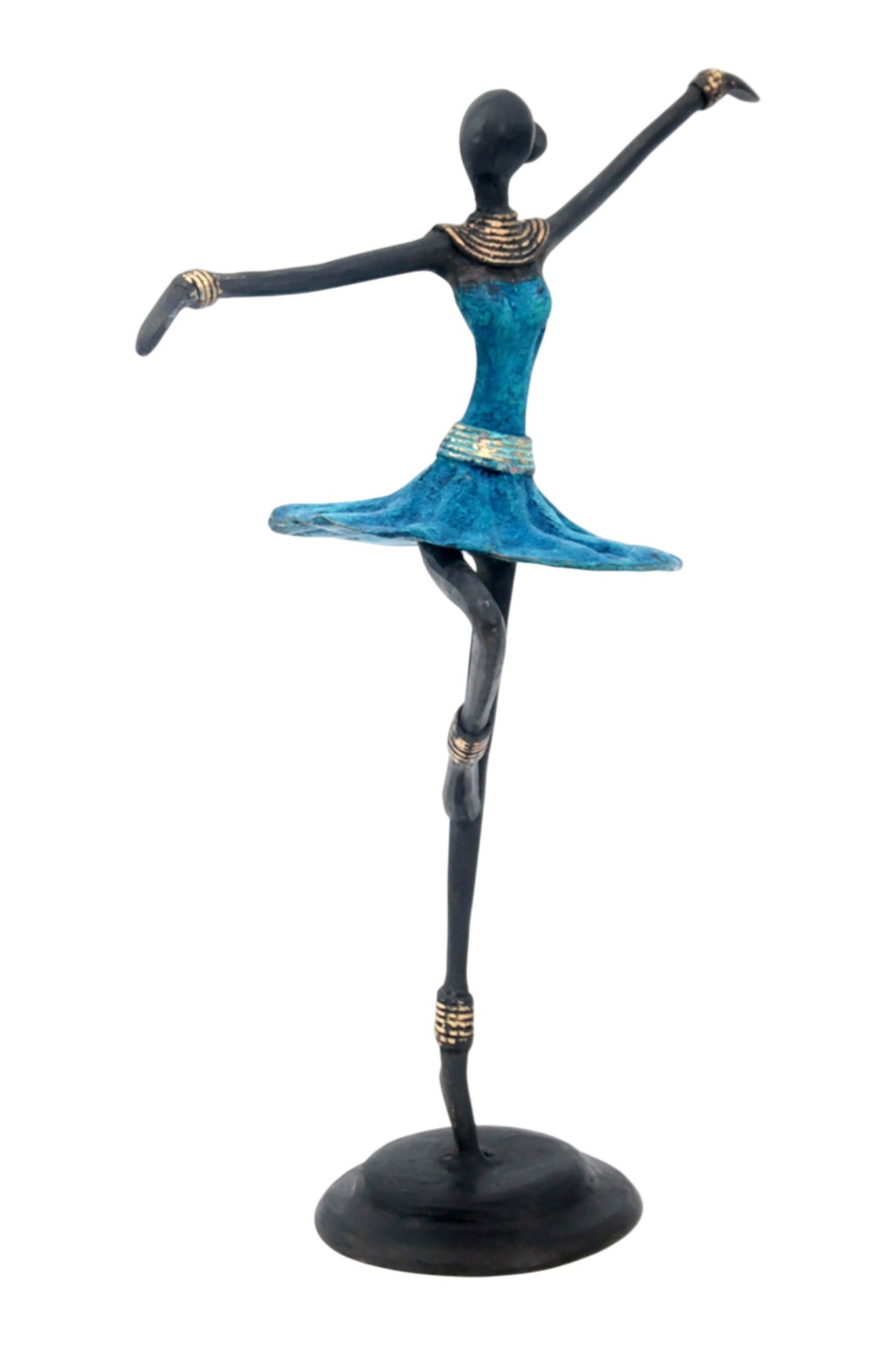Ballerine 25 cm bleu n°2 