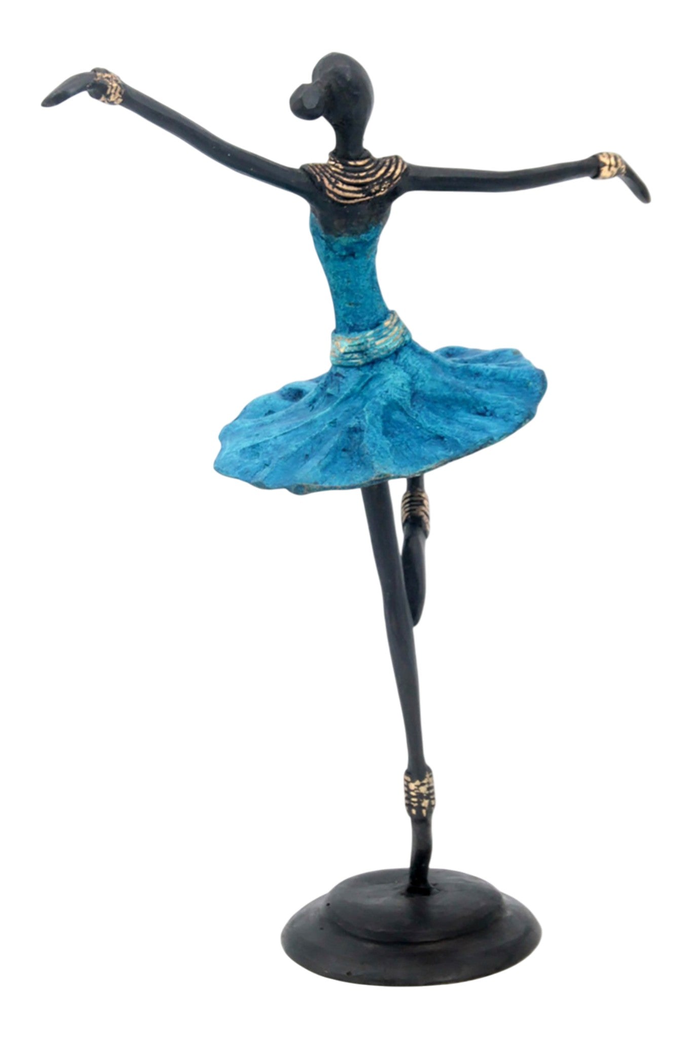 Ballerine 25 cm bleu n°2 