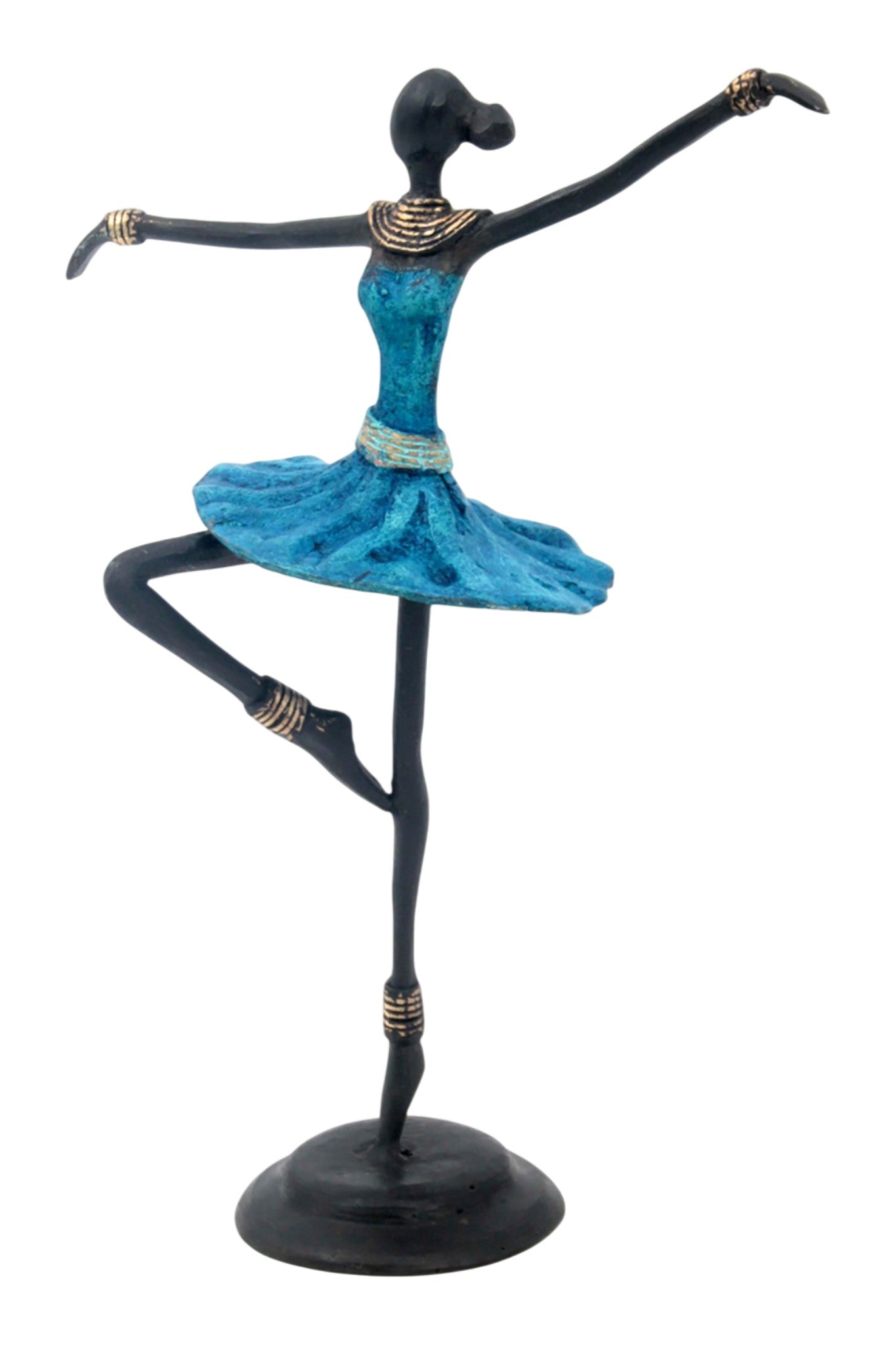 Ballerine 25 cm bleu n°2 