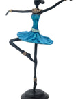 Ballerine 25 cm bleu n°2 